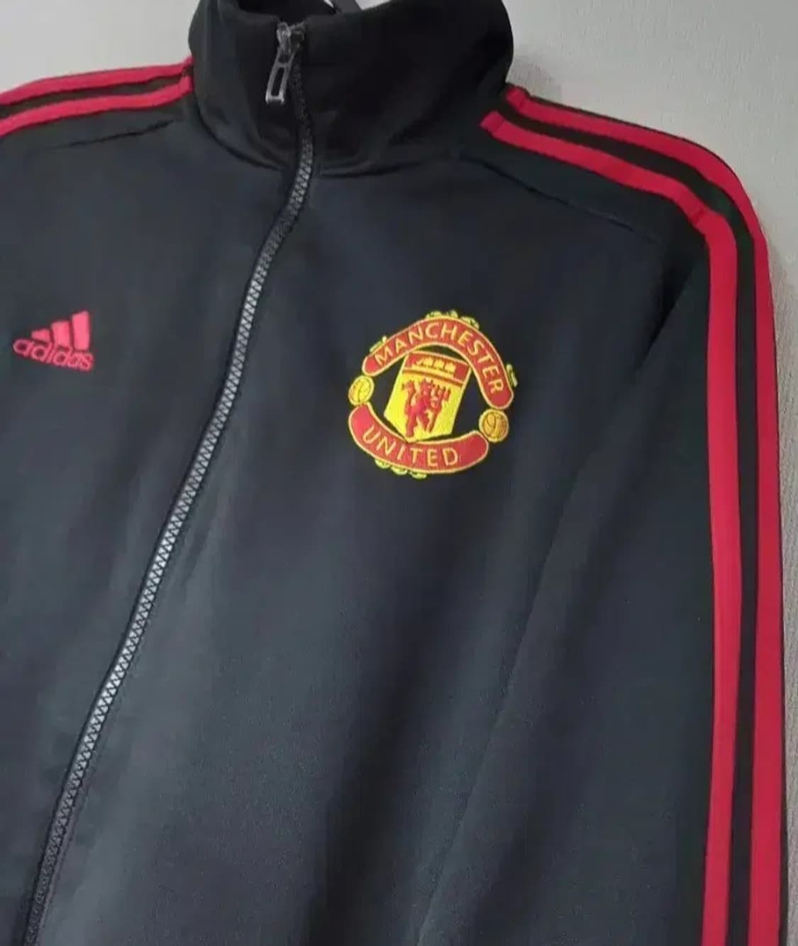 아디다스 맨유 검빨 트랙탑 저지 져지집업 105/XL 상품이미지2