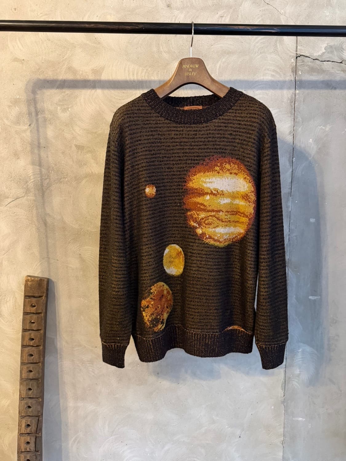 미쏘니 그래픽 니트 100~105 상품이미지1