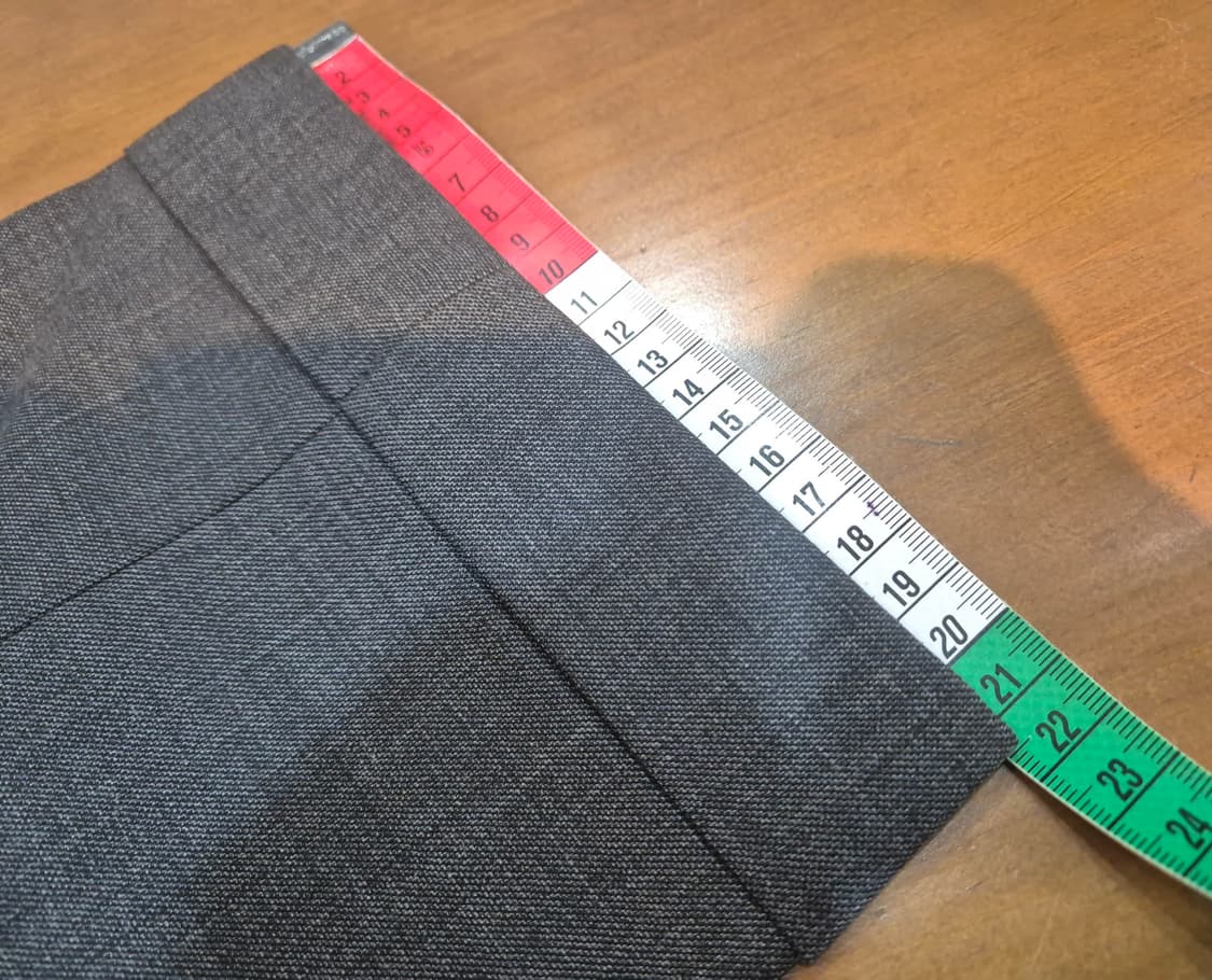 차콜그레이 울 슬랙스 상품이미지8