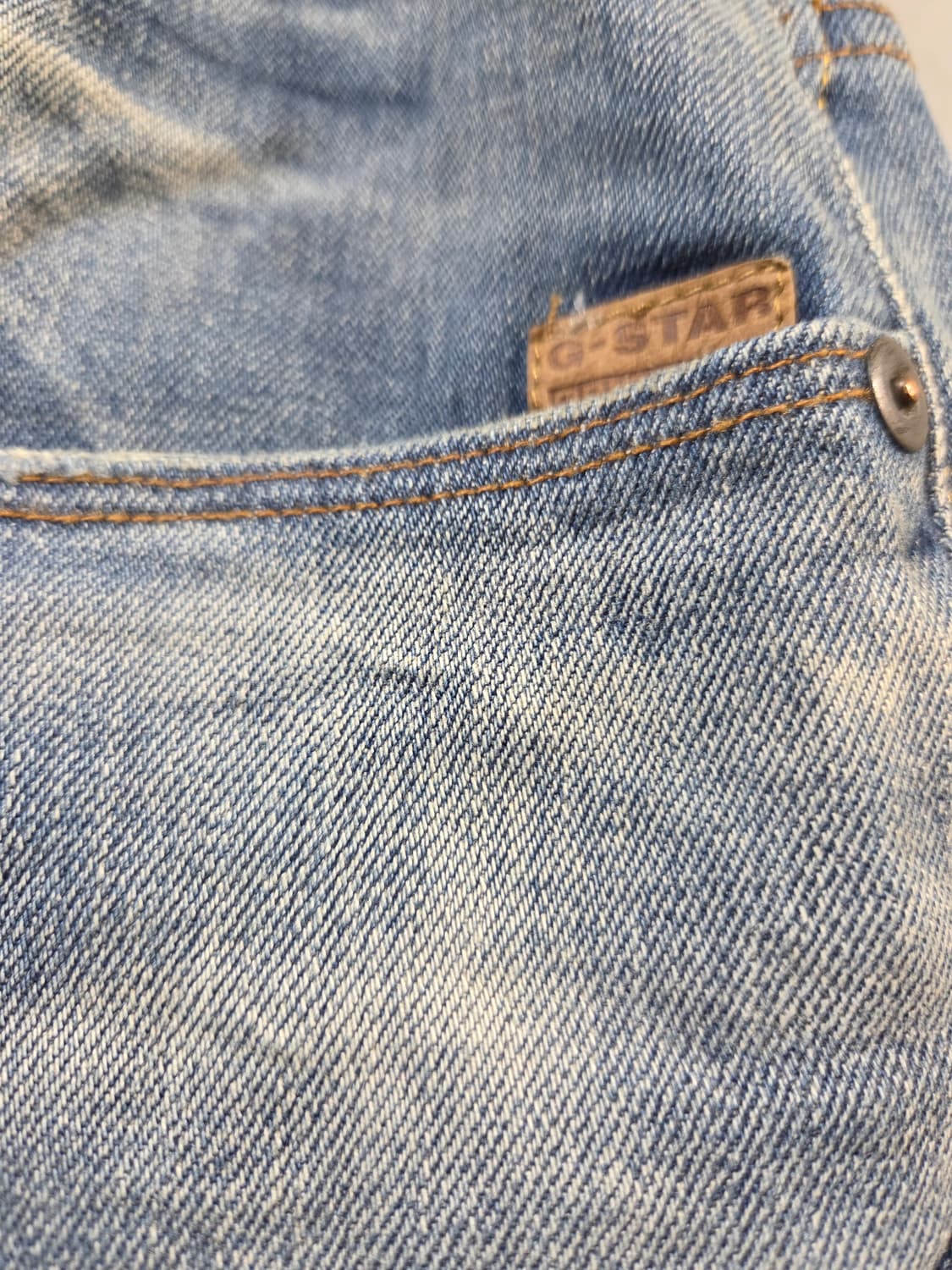 G-Star Raw 워싱 데님 청바지(W33/L32) 상품이미지4