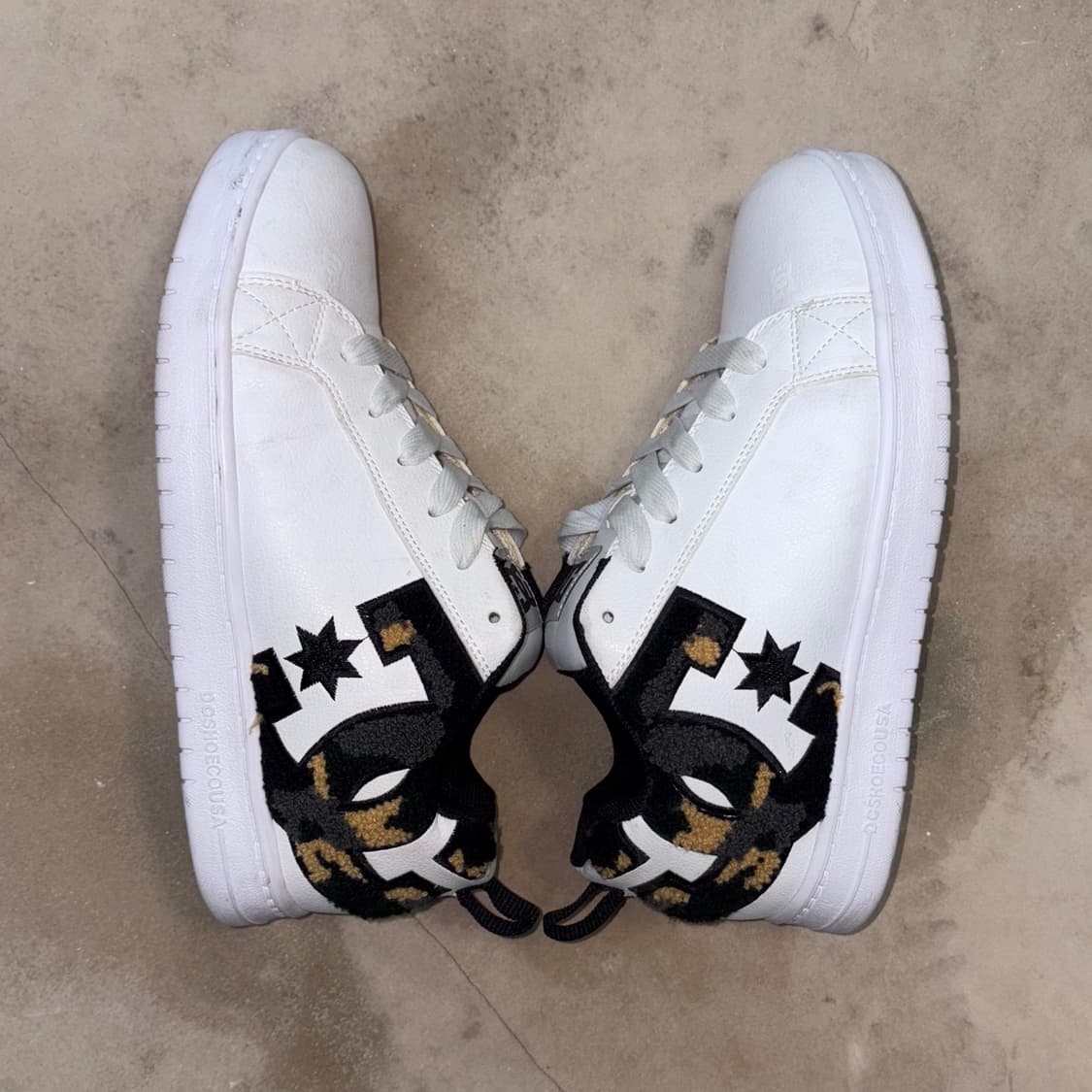 [270] DC Shoes Leopard Fur Logo Sneakers 상품이미지3