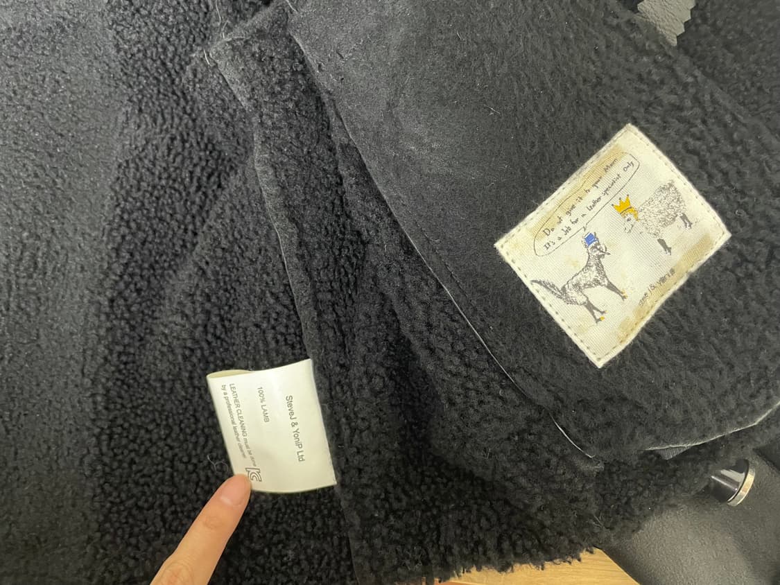 SJYP 스티브제이앤요니피 양가죽 무스탕 상품이미지5