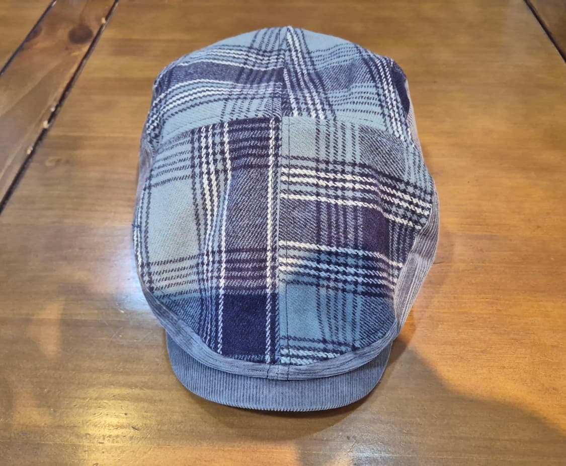 코듀로이 체크 헌팅캡 상품이미지2