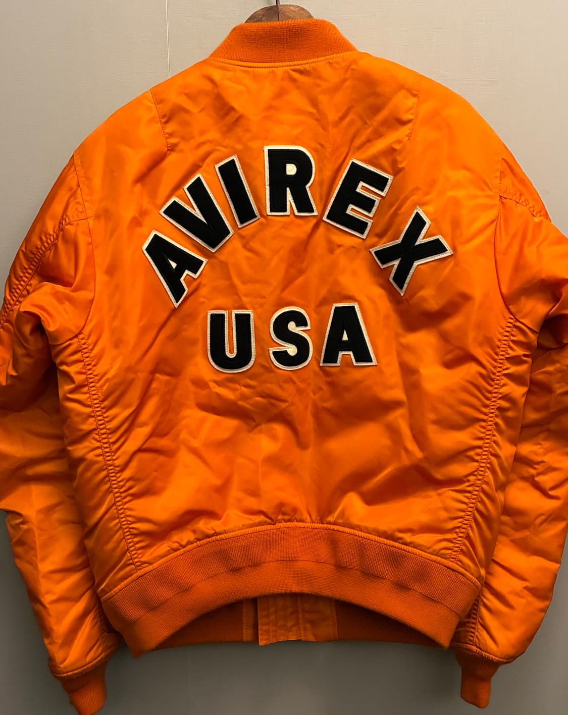 (L~XL)아비렉스 MA-1 USA 백로고 항공점퍼 플라이트자켓 마원 상품이미지1