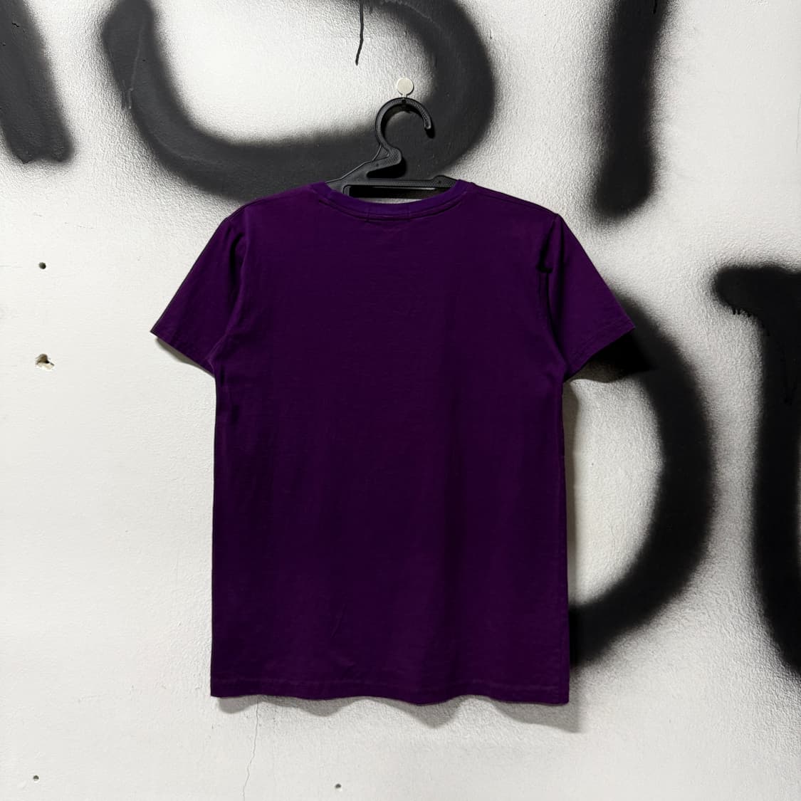 VTG 빈티지 입체주의 스컬 스터드 락 고스 딱붙핏 펑크 반팔 티셔츠 상품이미지2