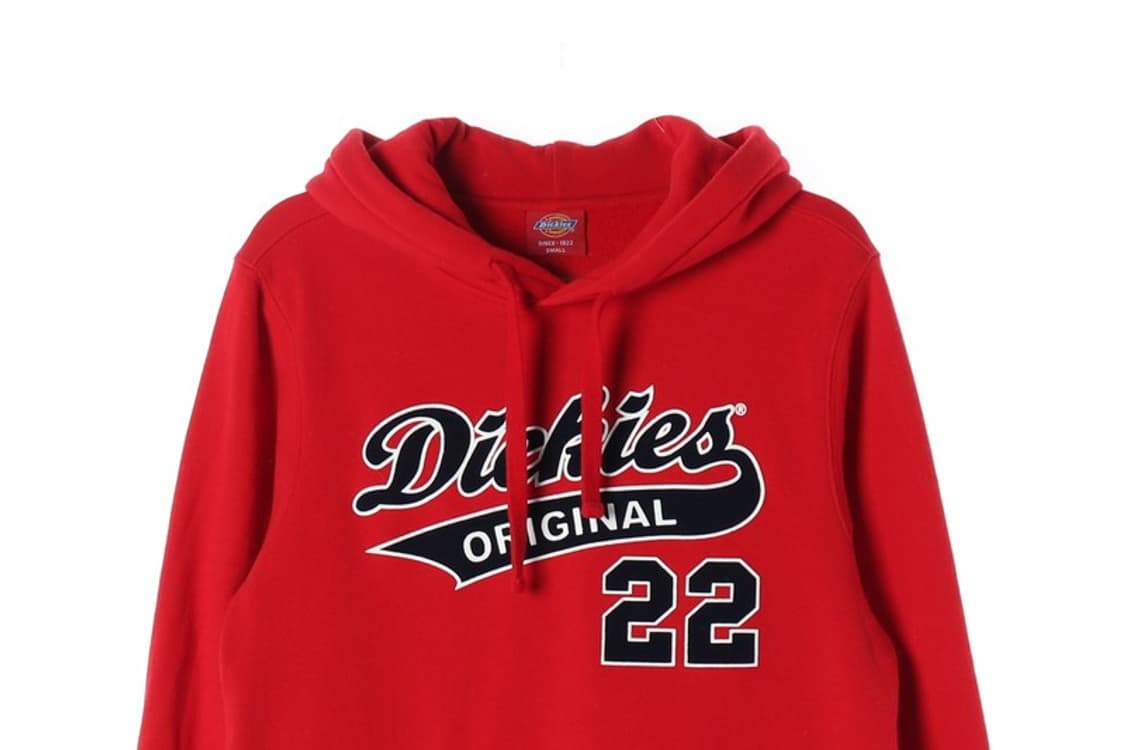 디키즈 오리지널 22 아치로고 기모 후드티 S 상품이미지3