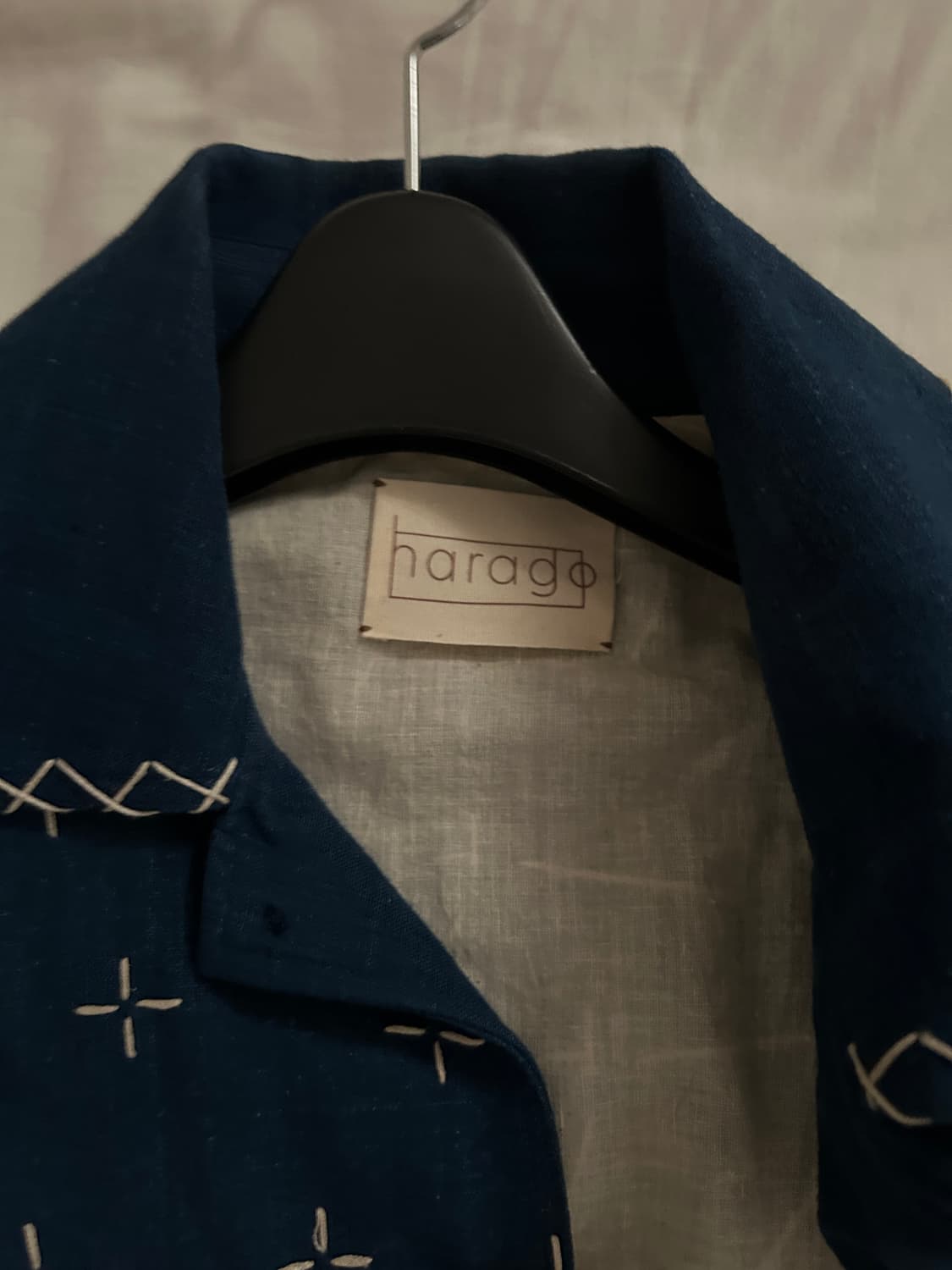 [L]harago 하라고 자수 셔츠자켓 상품이미지4