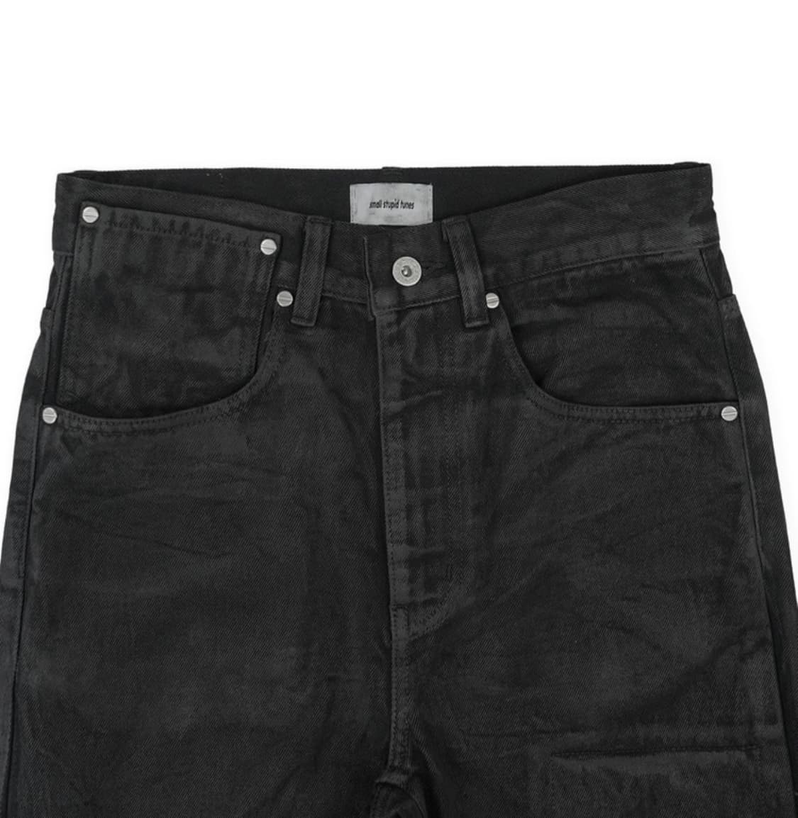 Waxed flare denim pants 상품이미지6