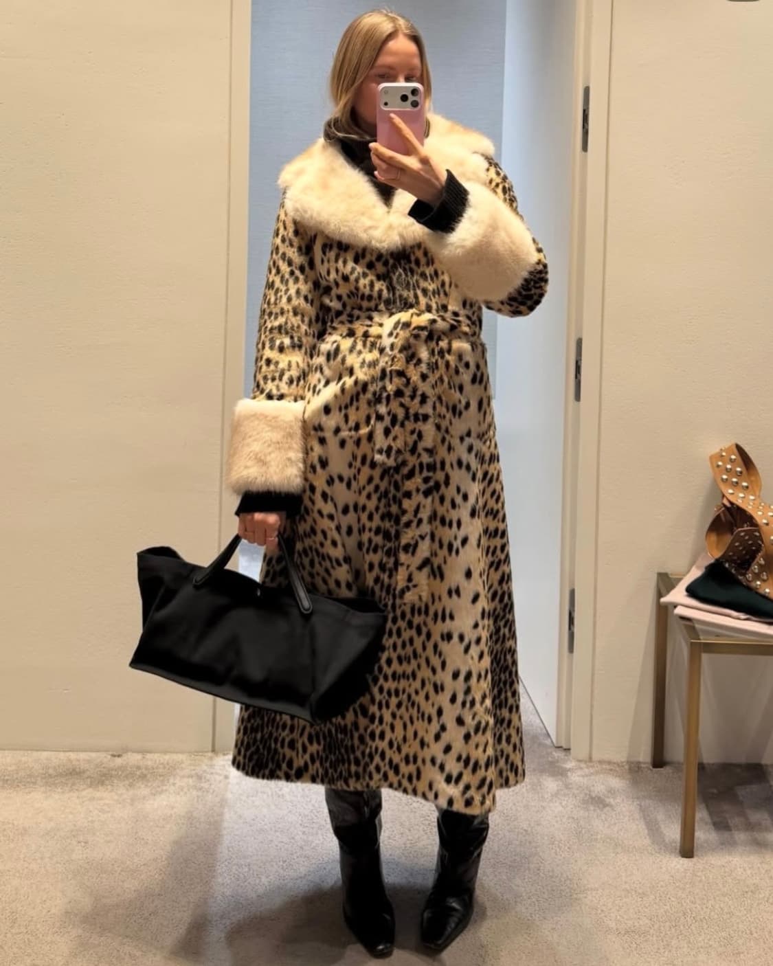 더로우 아이다호 코튼백 Idaho/블랙 상품이미지6