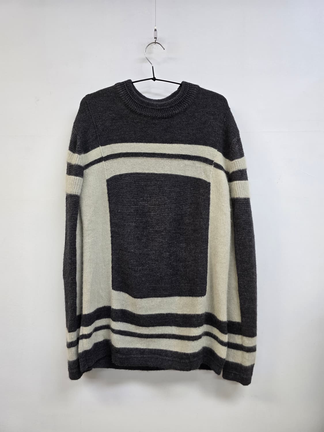 한섬 시스템 알파카 양모 니트 상품이미지1