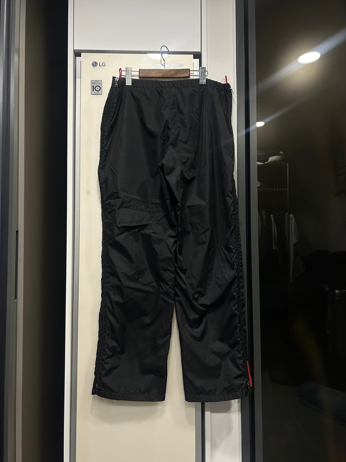 90s 빈티지 prada프라다 나일론 팬츠 54 상품이미지4