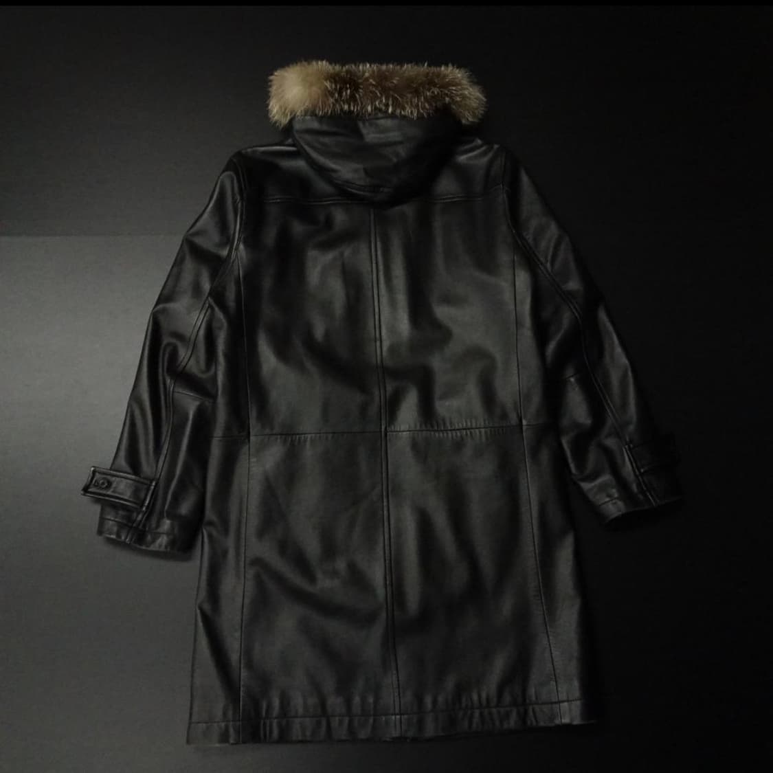 버버리 블랙 라벨 가죽 모피 코트 양가죽 산요상회/중고 상품이미지10