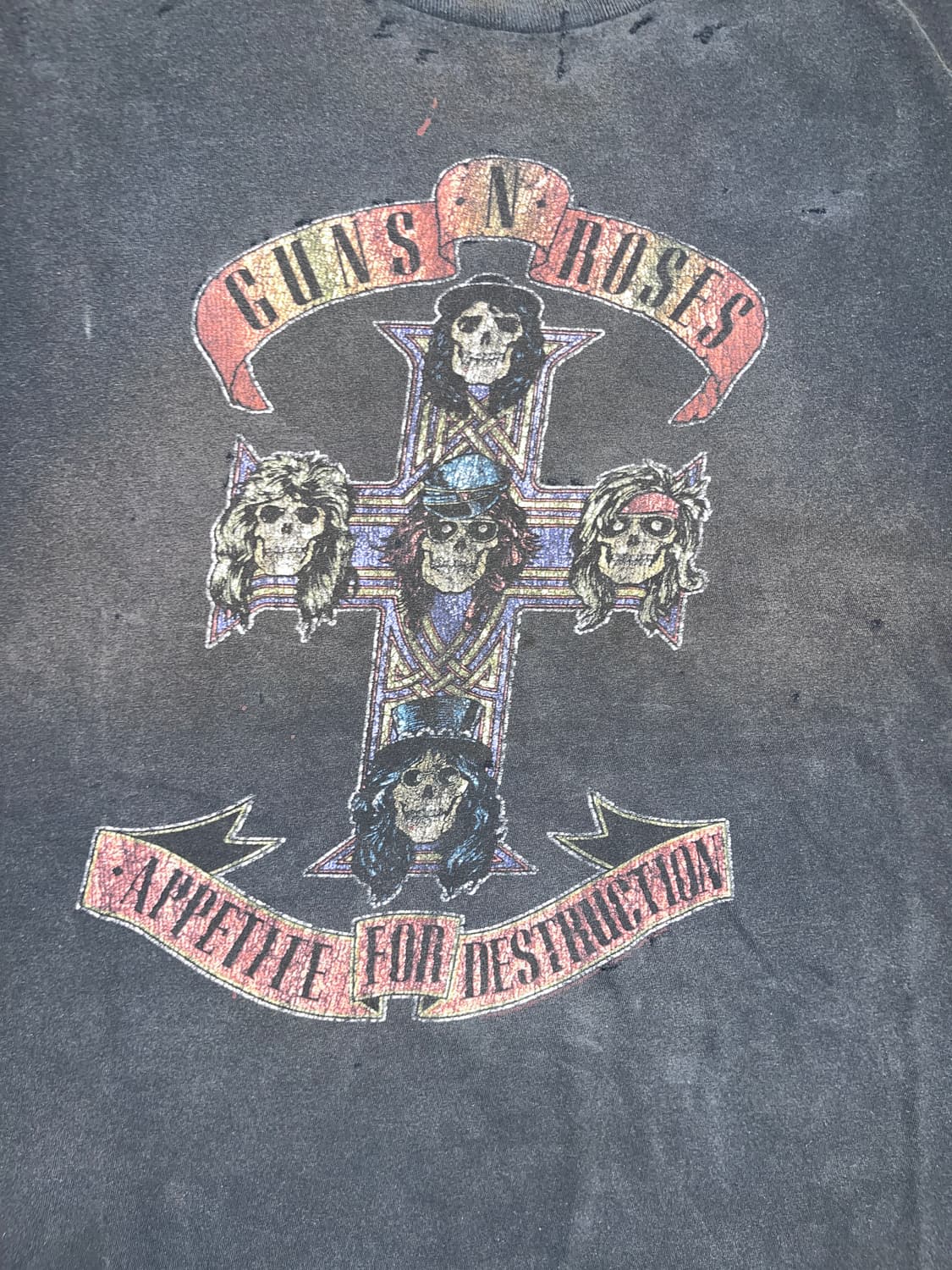 GUNS N’ ROSES / DISTRESSED T-SHIRT 상품이미지5