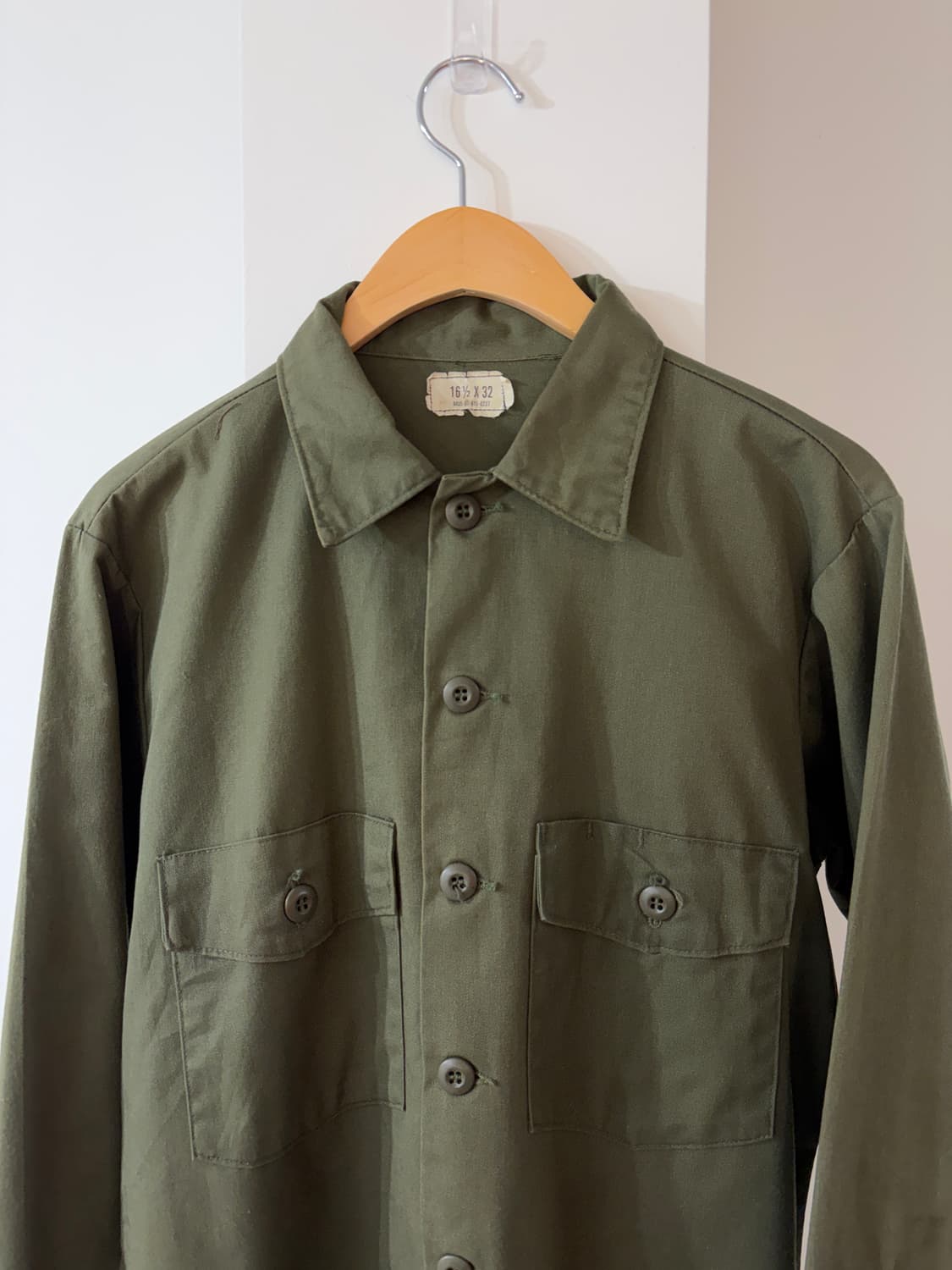 80's U.S ARMY utility shirt 상품이미지3