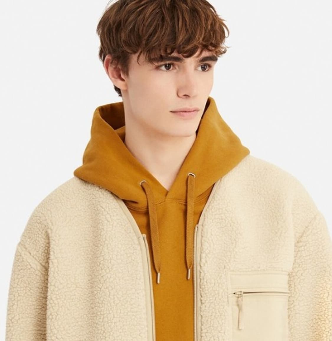 유니클로 x 르메르 U 플리스 오버 자켓 상품이미지1