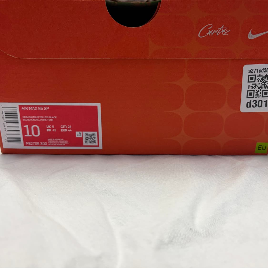 (새상품) [280] 나이키 x 코르테이즈 에어맥스 95 세쿼이아 상품이미지3