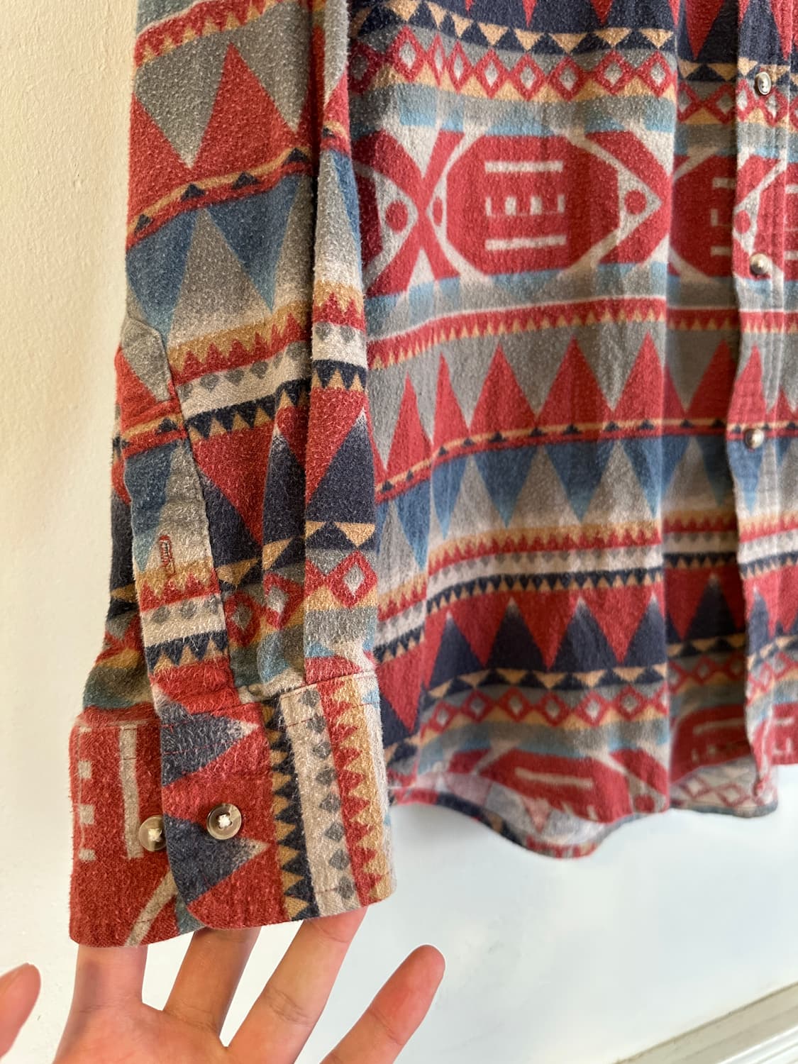 90s 블랭킷 나바호 웨스턴 셔츠 상품이미지3