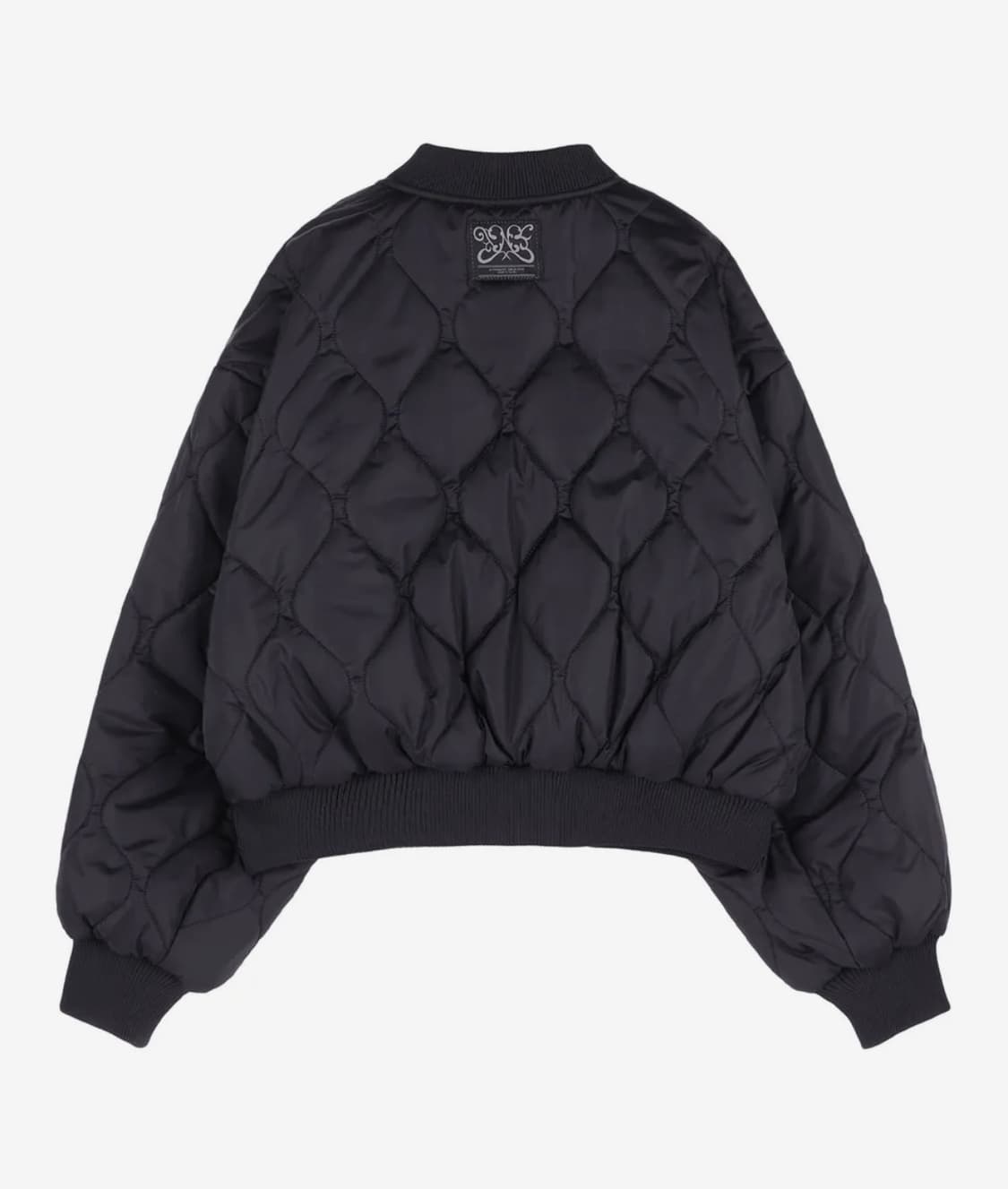 팬시클럽 퀄팅 리버시블 엠보 점퍼 (블랙)  상품이미지4