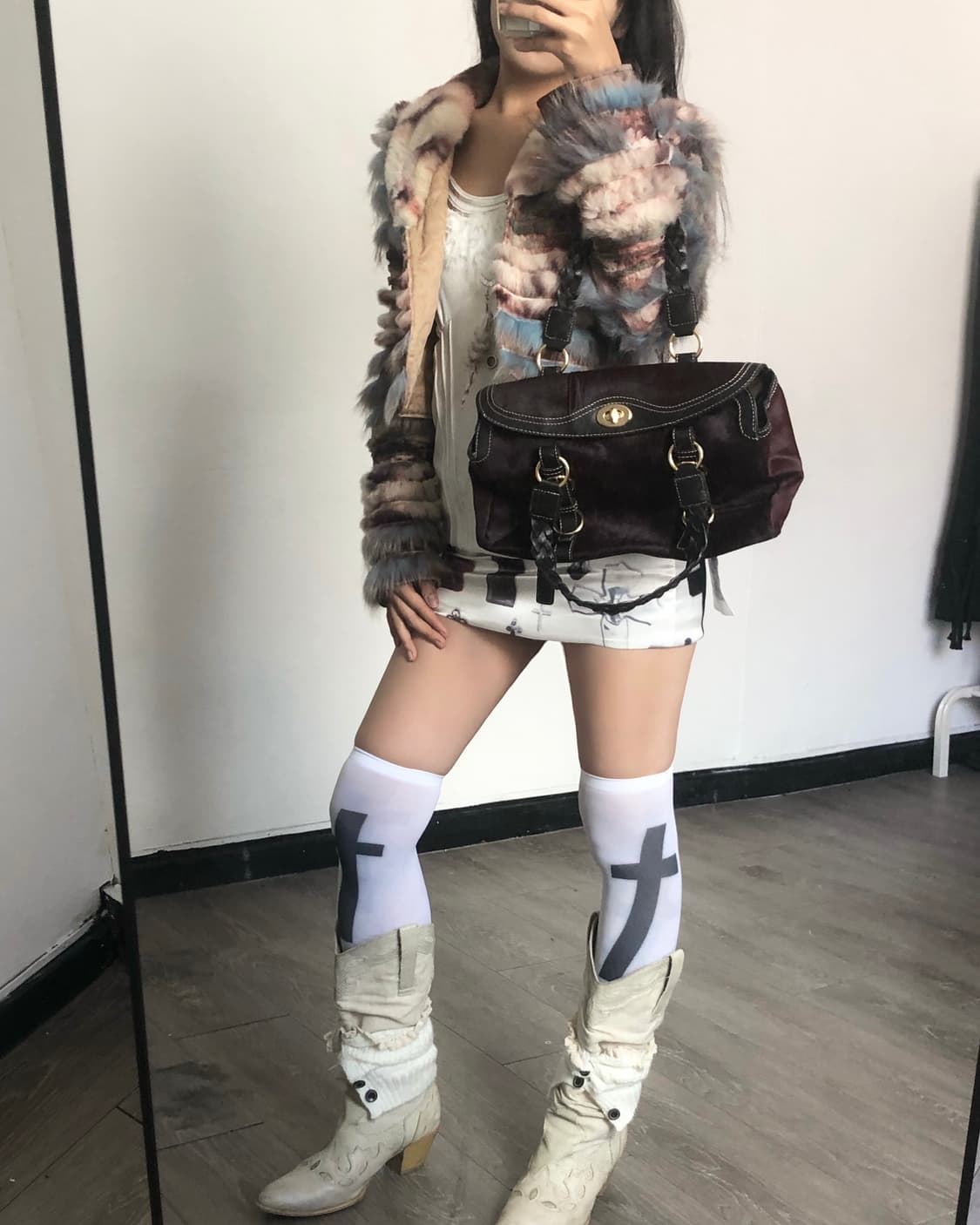 Vintage rabbit fur 상품이미지5