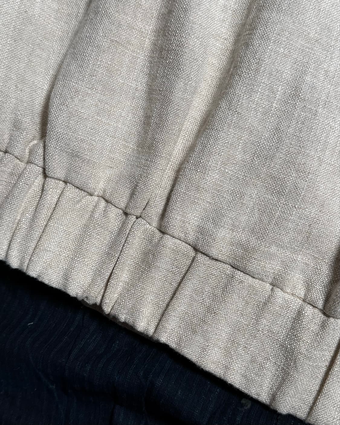 Zara 오버사이즈 린넨 블랜드 봄버 자켓 S 상품이미지6