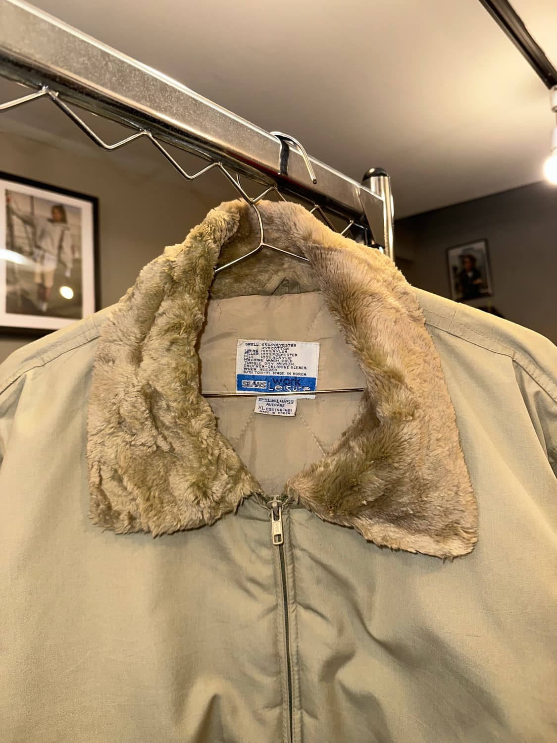 70-80’s Sears work leisure sherpa jacket 상품이미지4