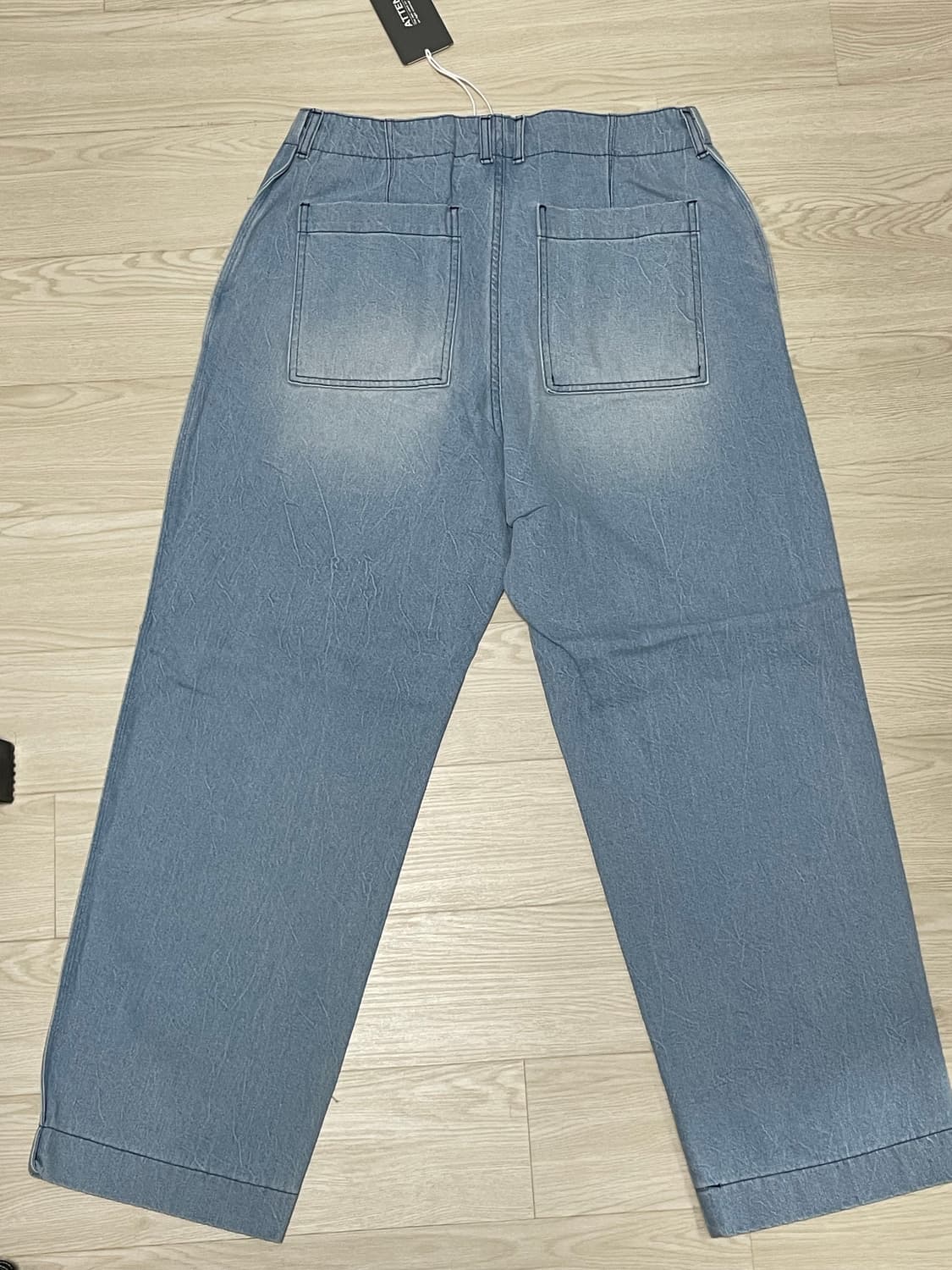 언어펙티드 콘트라스트 스티치 데님 상품이미지2