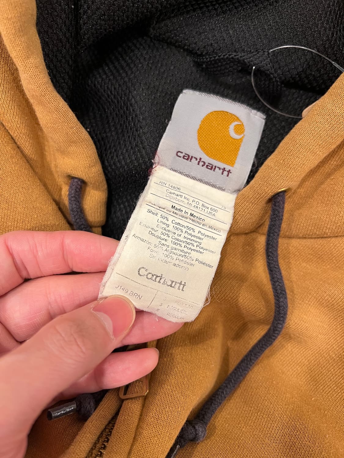 Carhartt 칼하트 써멀 후드 집업 상품이미지10