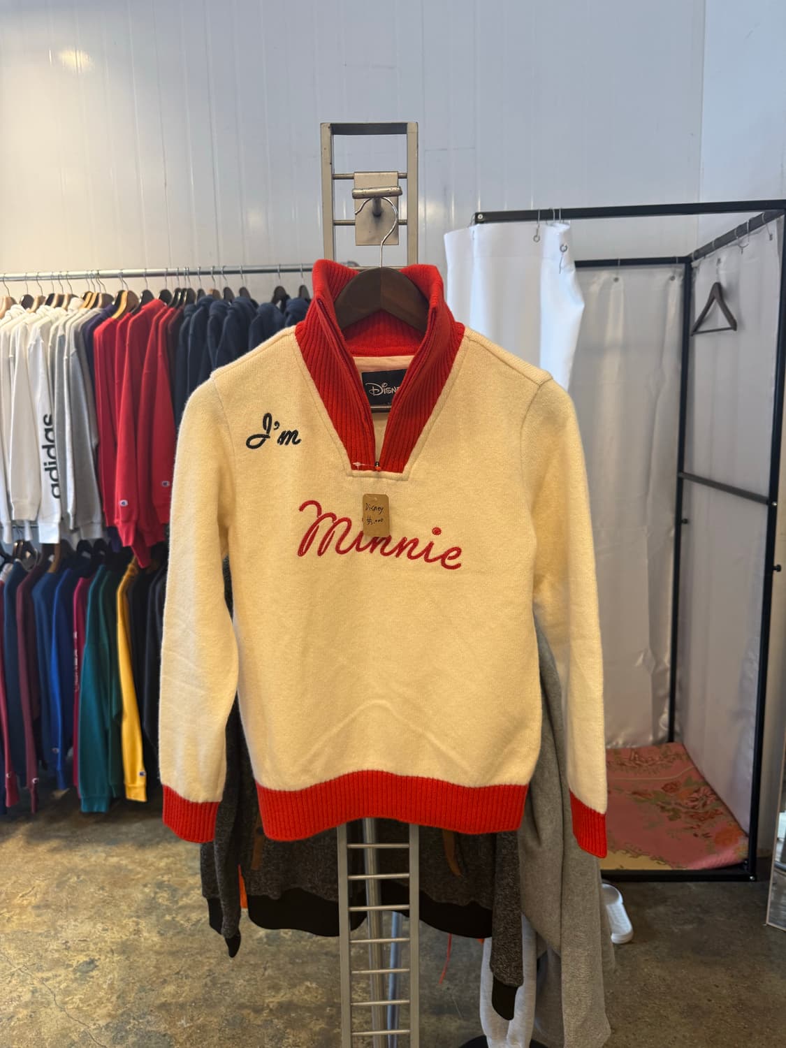 디즈니 아노락 니트 반집업(90) 상품이미지1