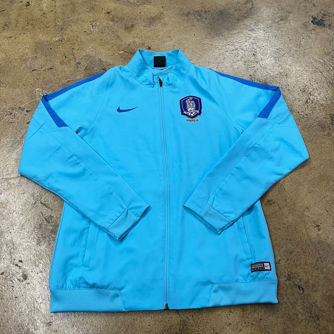 [정품/XL] 나이키 대한민국 축구 국가대표팀 트랙탑 져지 하늘색 b8 상품이미지2