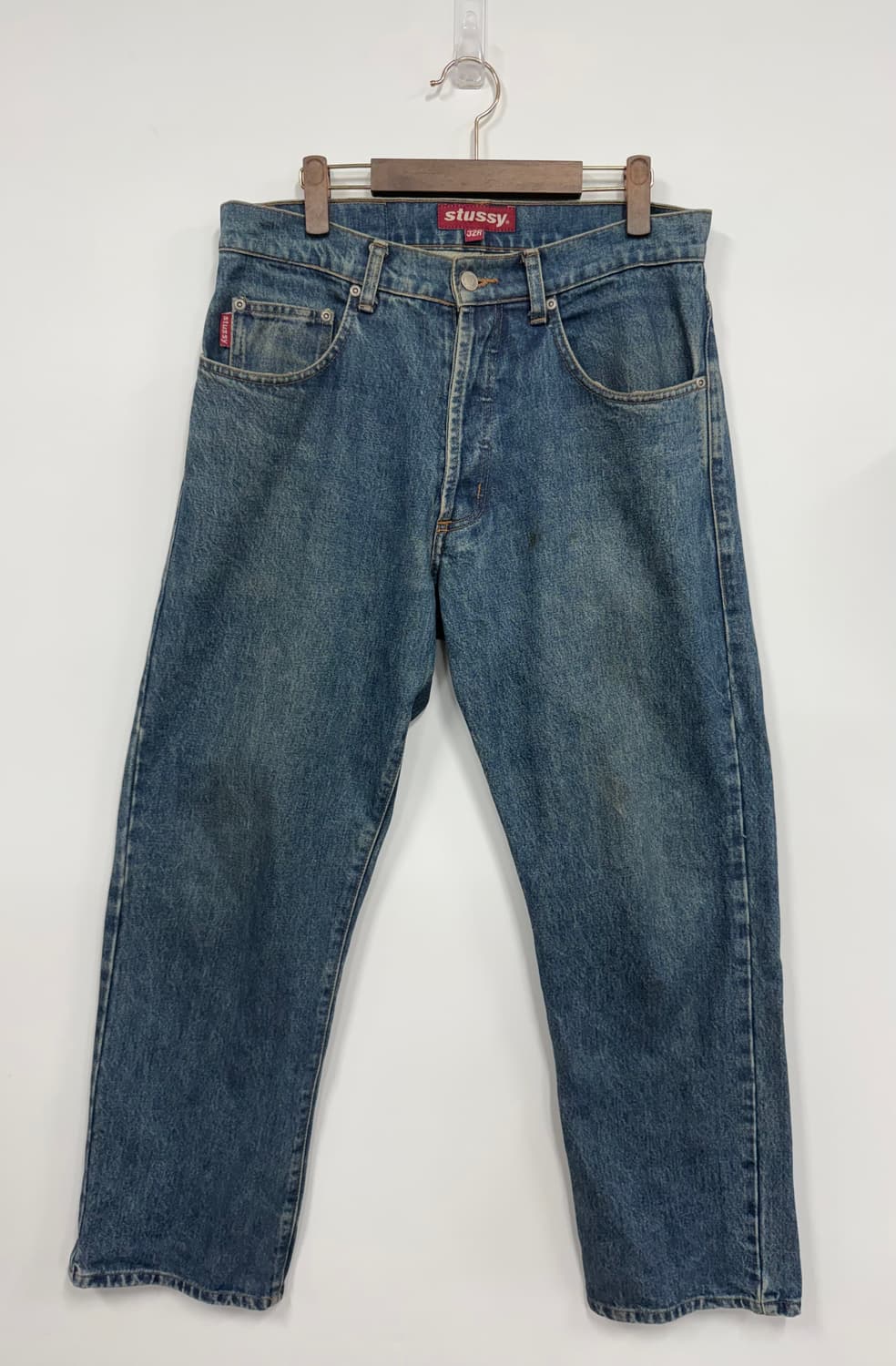STUSSY Denim Semi Wide Pants 상품이미지2
