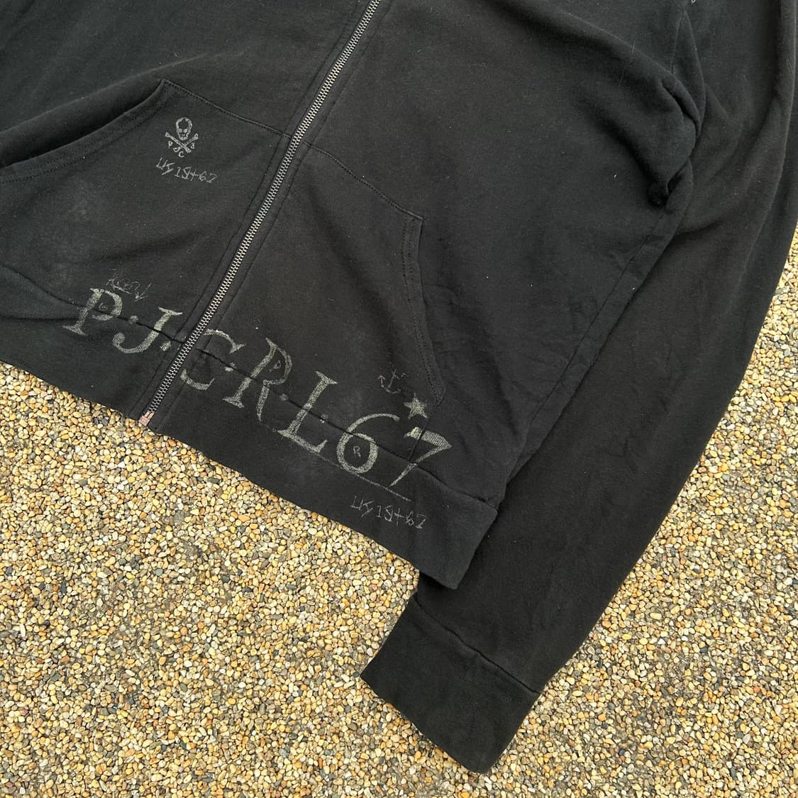 폴로 진스(POLO Jeans)블랙 로고 집업 상품이미지3