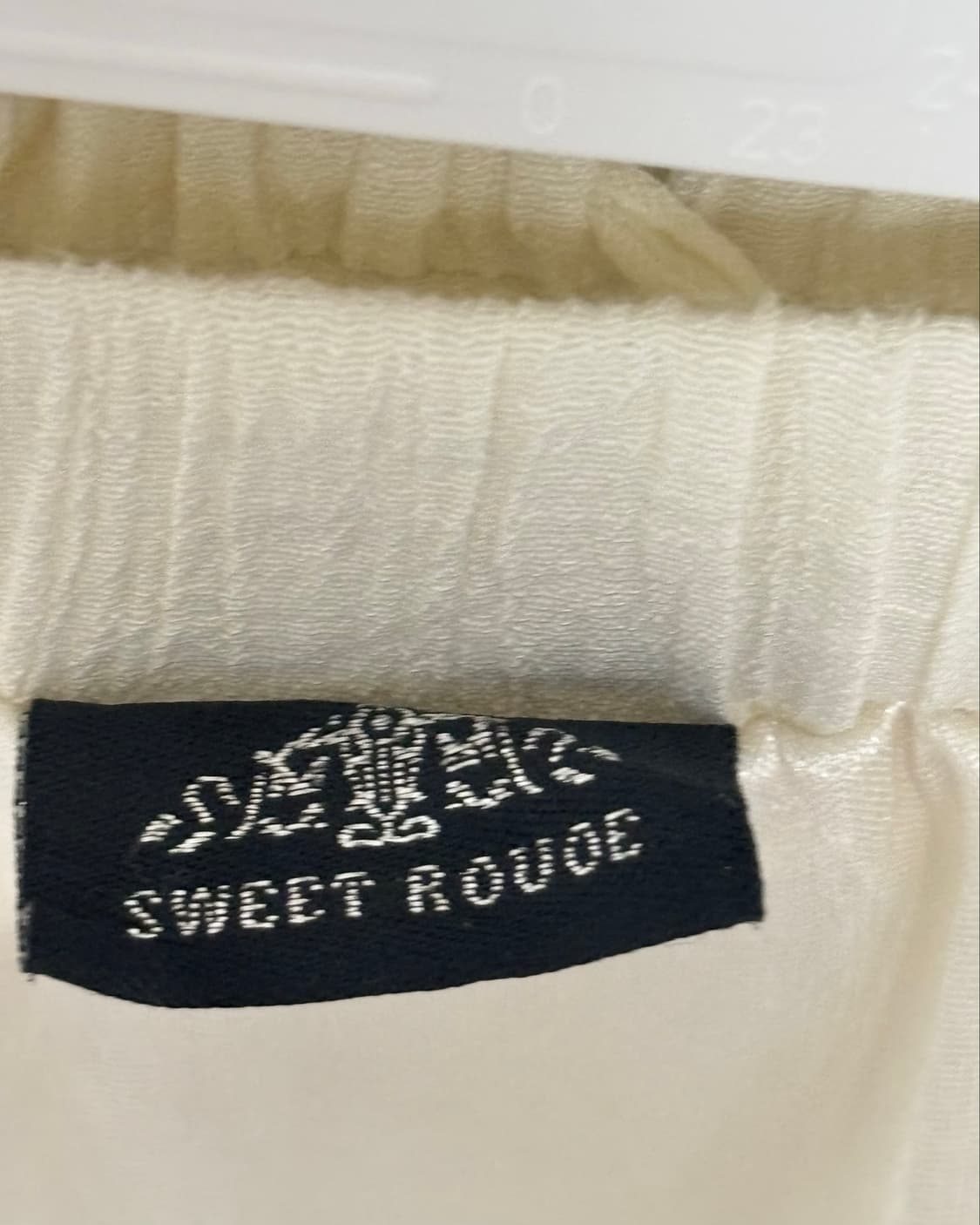  SWEET ROUOE 크리미 요루 프릴 롱 스커트 상품이미지7