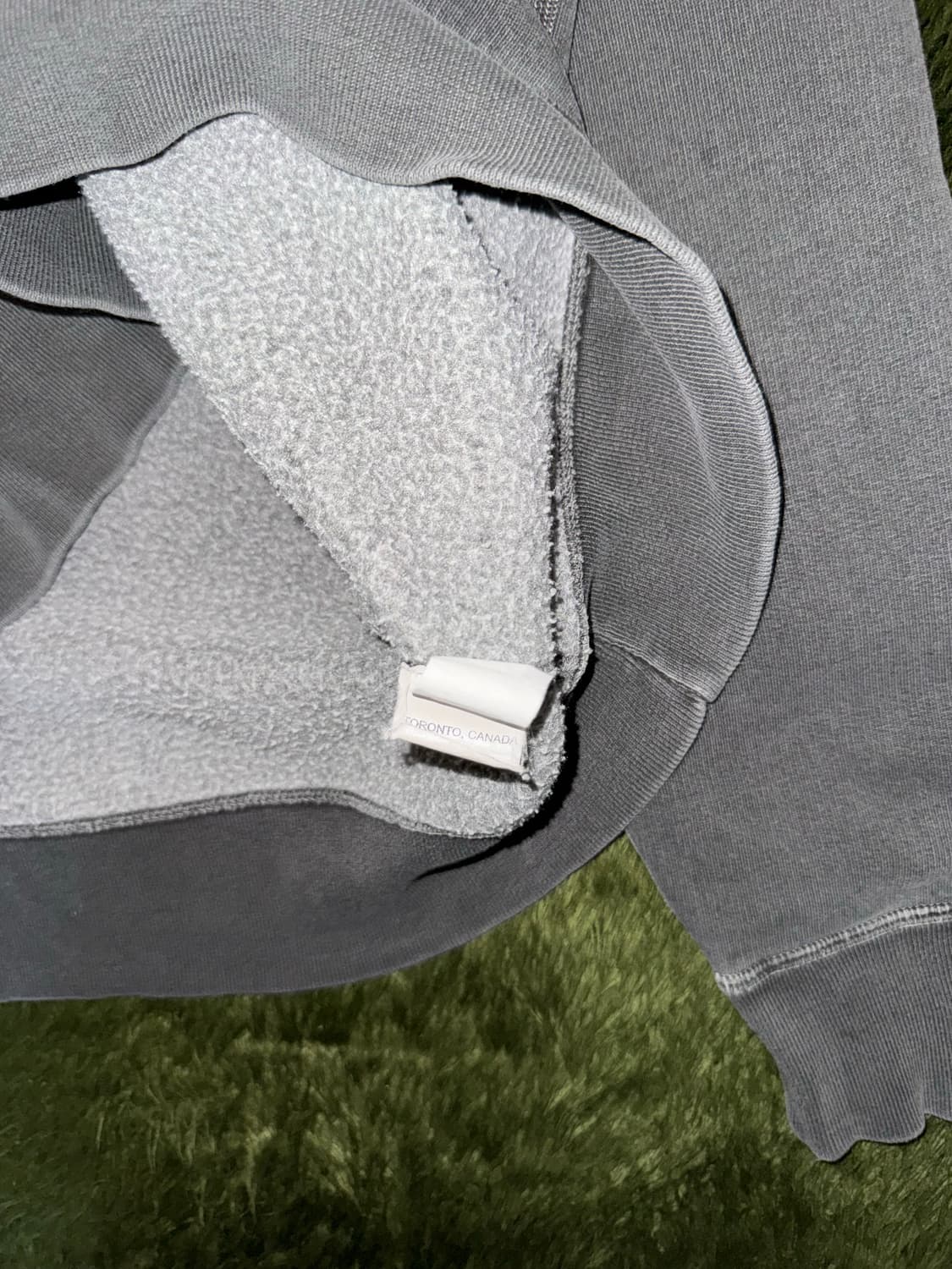 [M] ONLY NY 온리 뉴욕 Made in Canada 다잉 스웻셔츠 상품이미지8