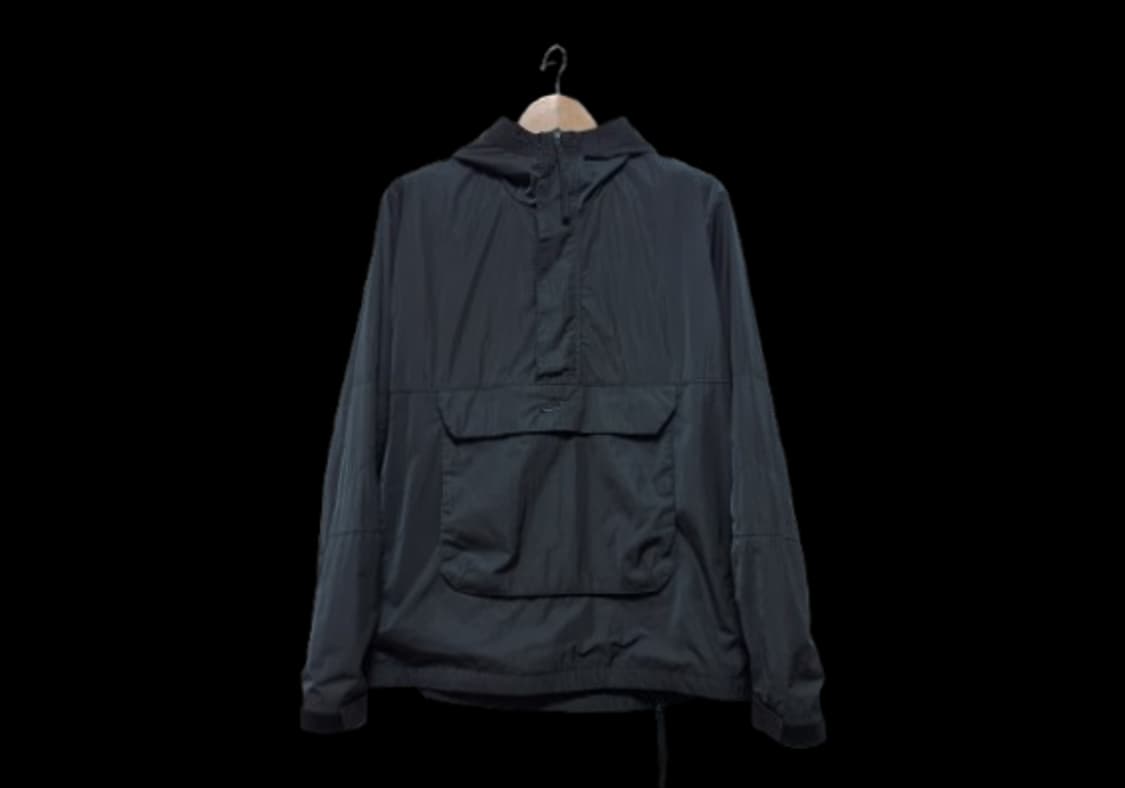 남성 나이키 퓨추라 우븐 아노락 후드 자켓 바람막이 트레이닝복 블랙 검정 상품이미지1