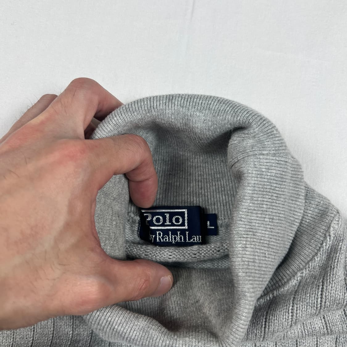 90‘s 폴로랄프로렌 polo1993 스펠아웃 목폴라 티 상품이미지6