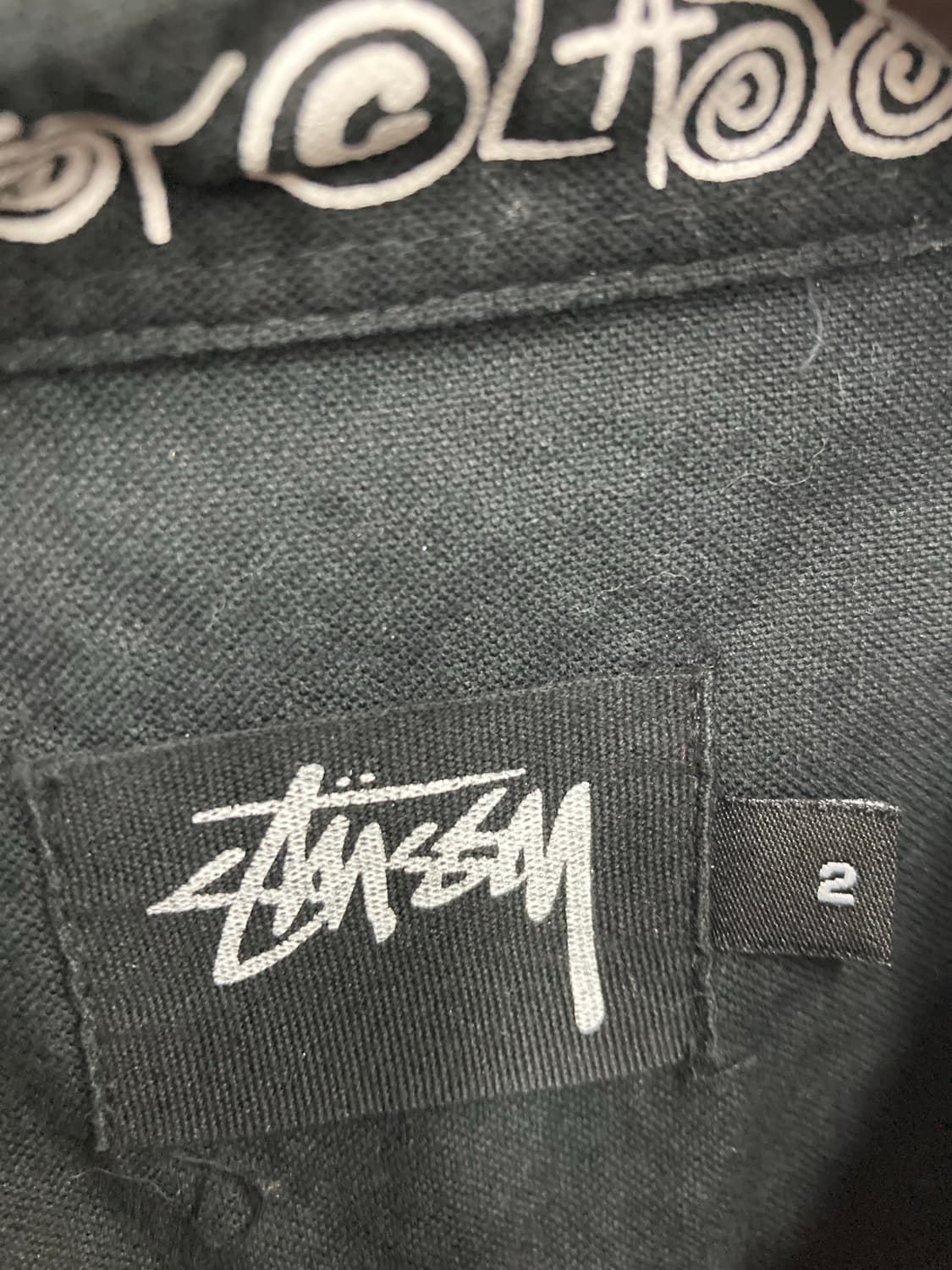 스투시 블랙셔츠 상품이미지3