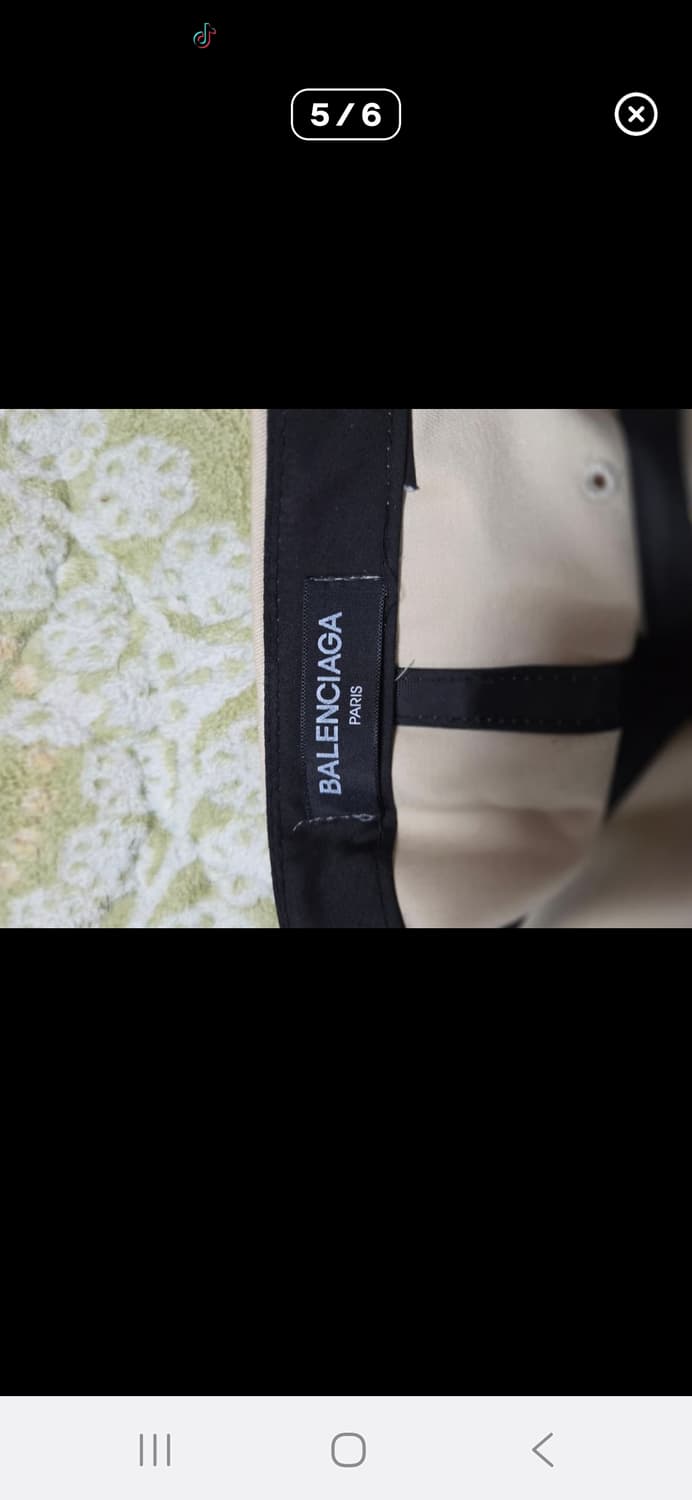 발렌시아가 BB 로고 캡 모자 상품이미지5