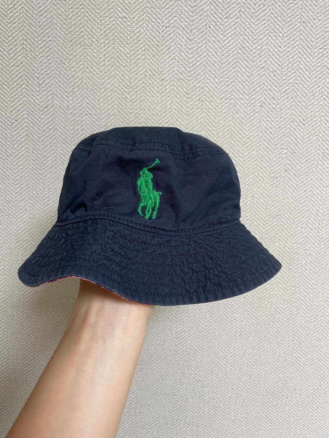 랄프로렌 키즈 양면 버킷햇  상품이미지2