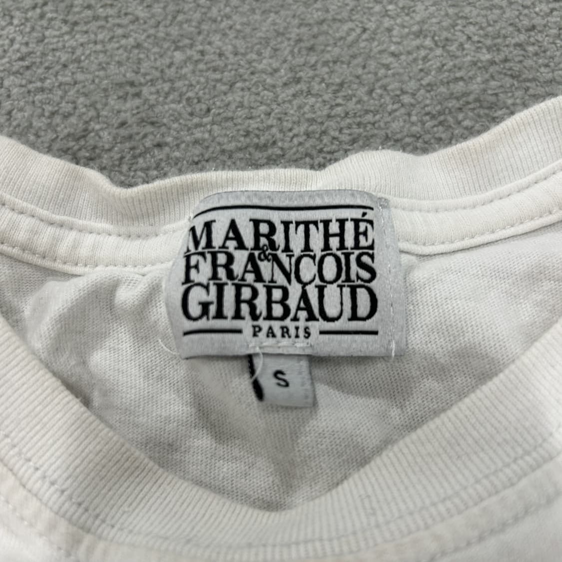 마리떼 프랑소와 저버 화이트 반팔티 s 상품이미지2