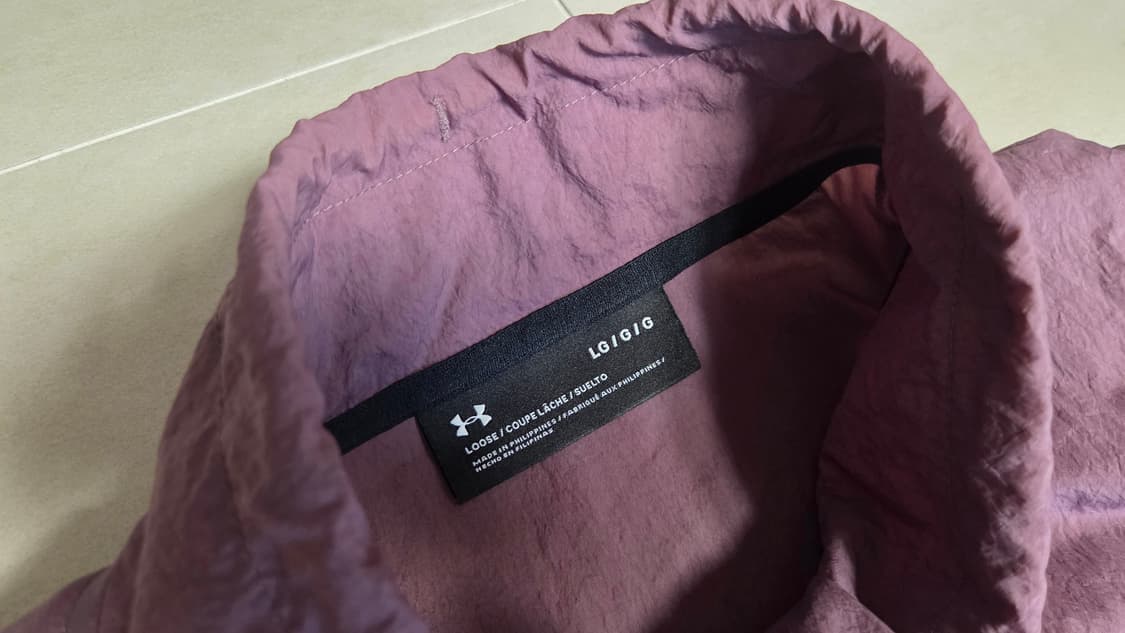 언더아머 UA21230 헤리티지 풀집 바람막이 점퍼 상품이미지4