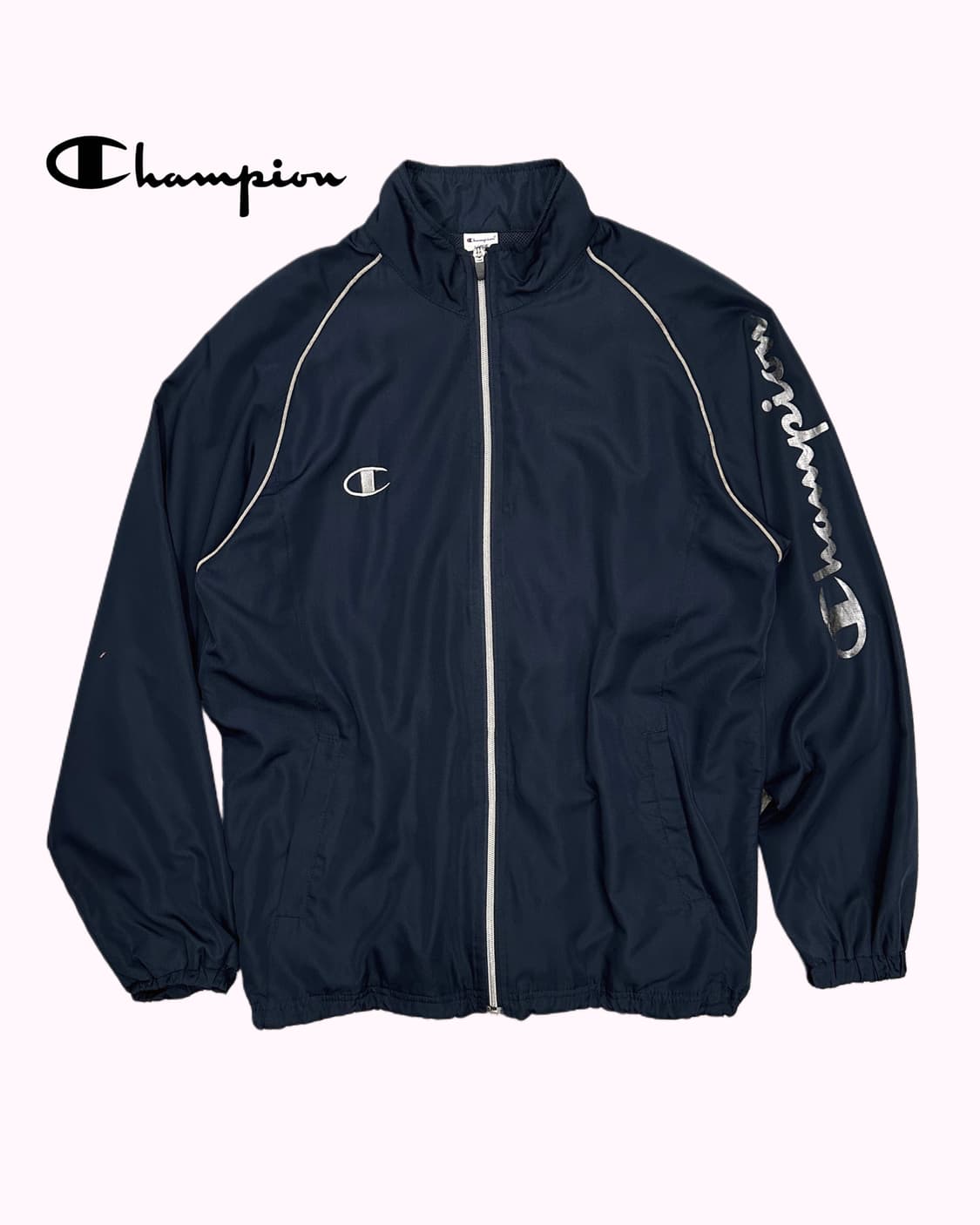 logo embroidery track jacket 상품이미지1