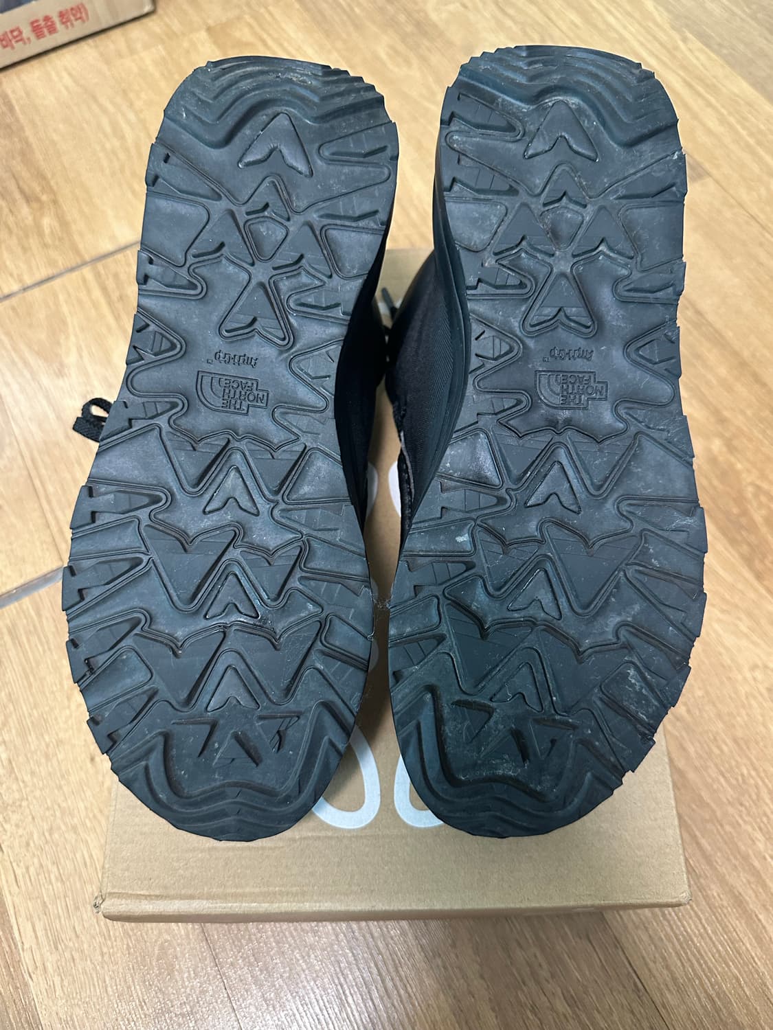 노스페이스 재팬 코듀라 모카신 워터프루프 블랙 280size 상품이미지6