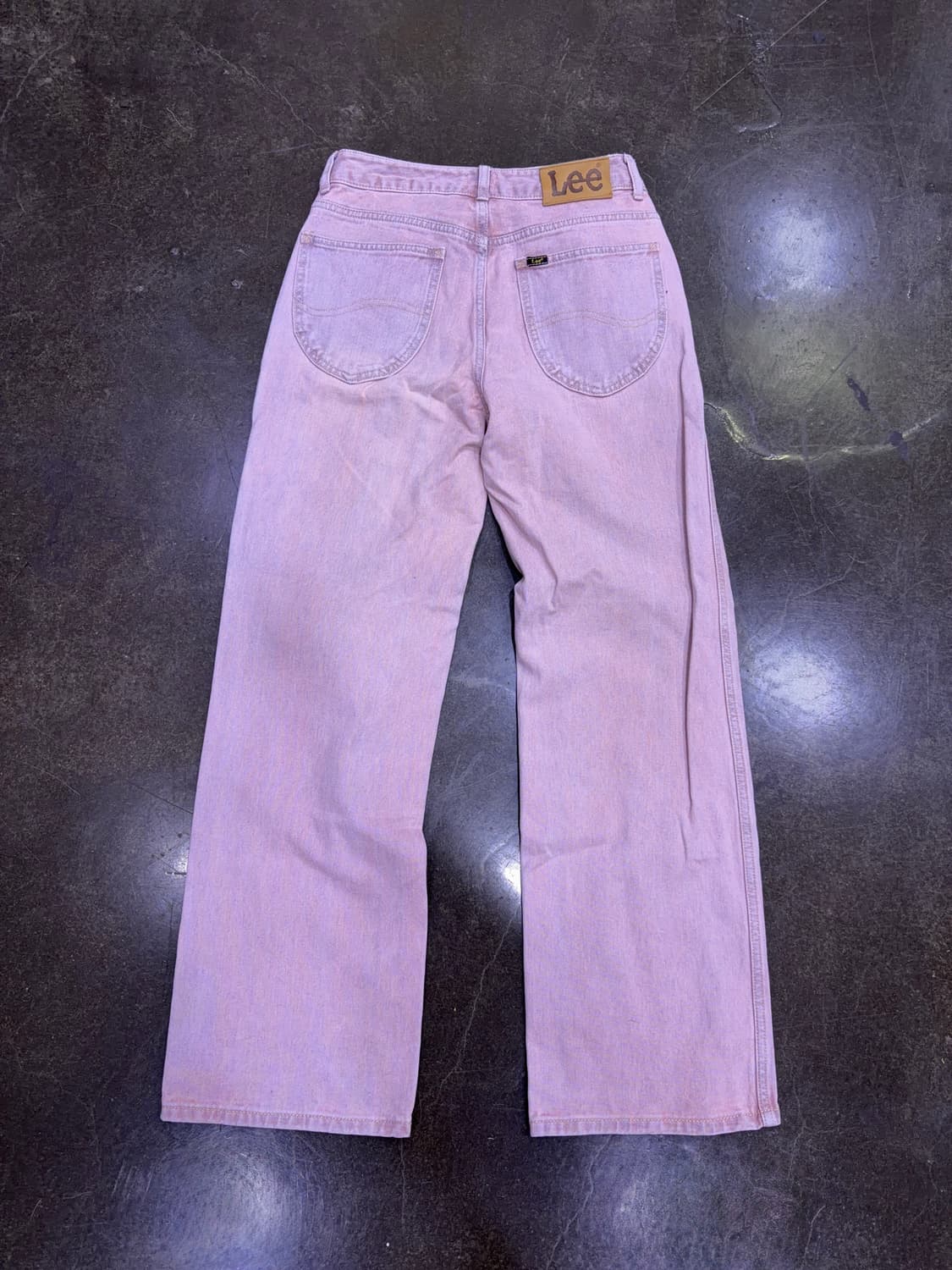 Lee 리 빈티지 인디언핑크 피그먼트 와이드핏 데님팬츠 27 상품이미지2