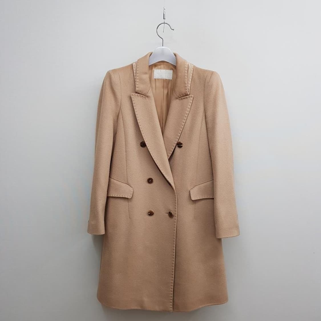 한섬 마인 캐시미어 더블브레스트 코트 S사이즈 상품이미지1