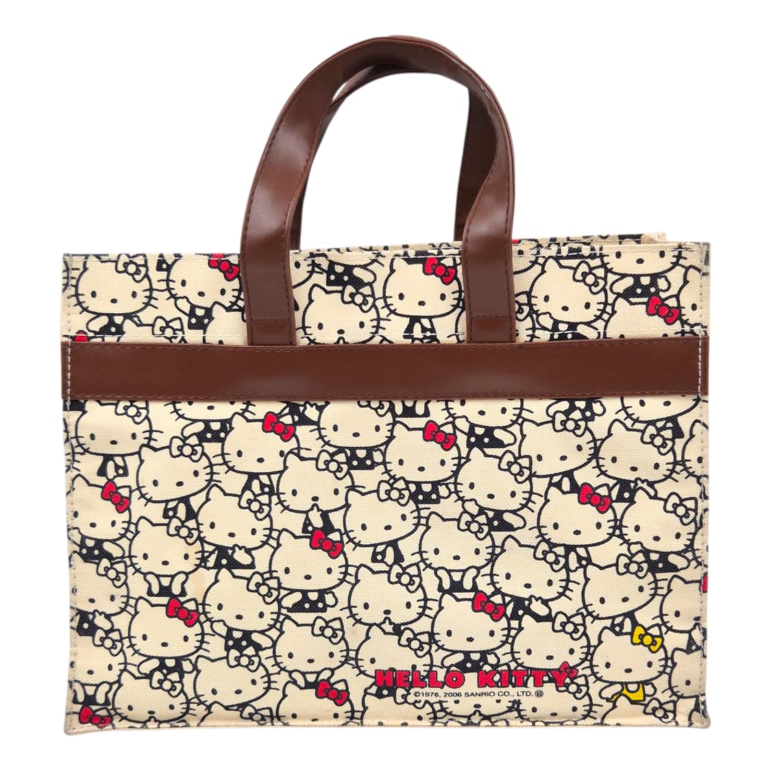 06s 키티 x 마츠모토 키요시 한정 레더 토트백 상품이미지1
