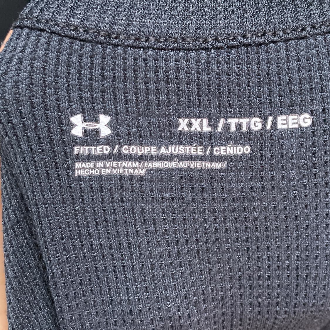 언더아머 남성 스포츠슬리프 와플소재 XXL 상품이미지4