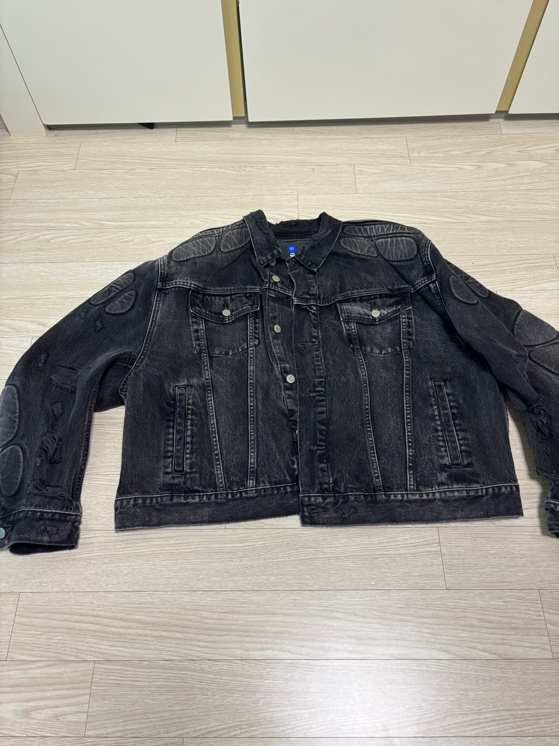 이지갭 흑청 자켓 차이나 상품이미지1