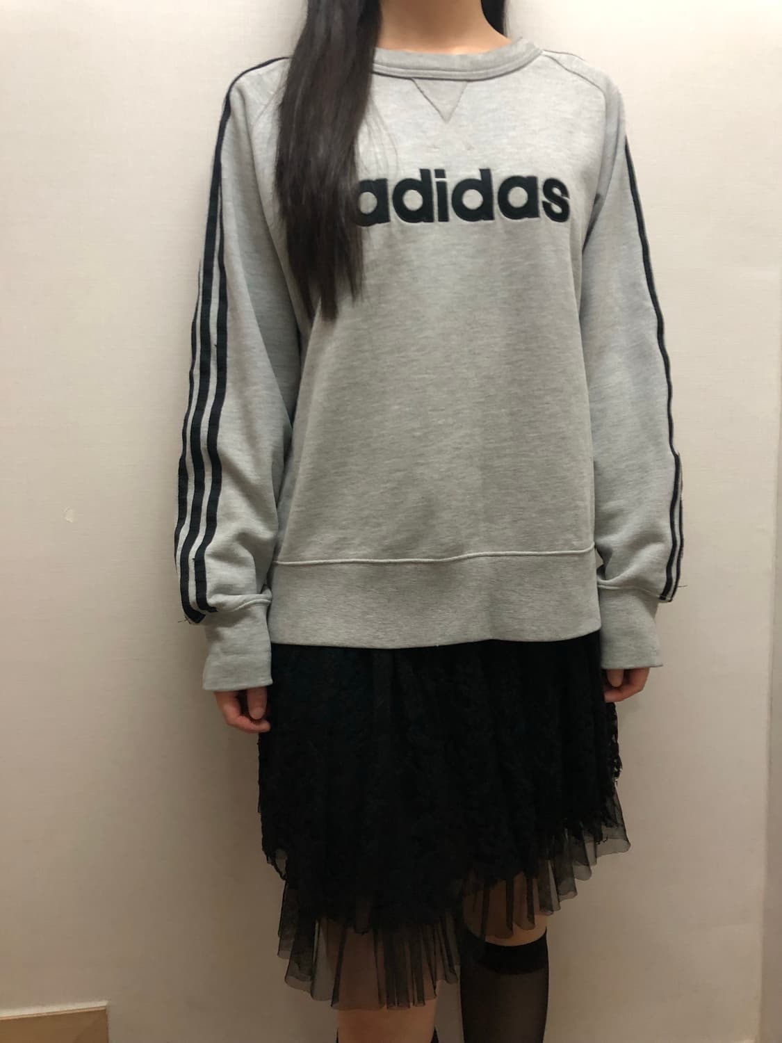 빈티지 아디다스 그레이 스웻셔츠 상품이미지2