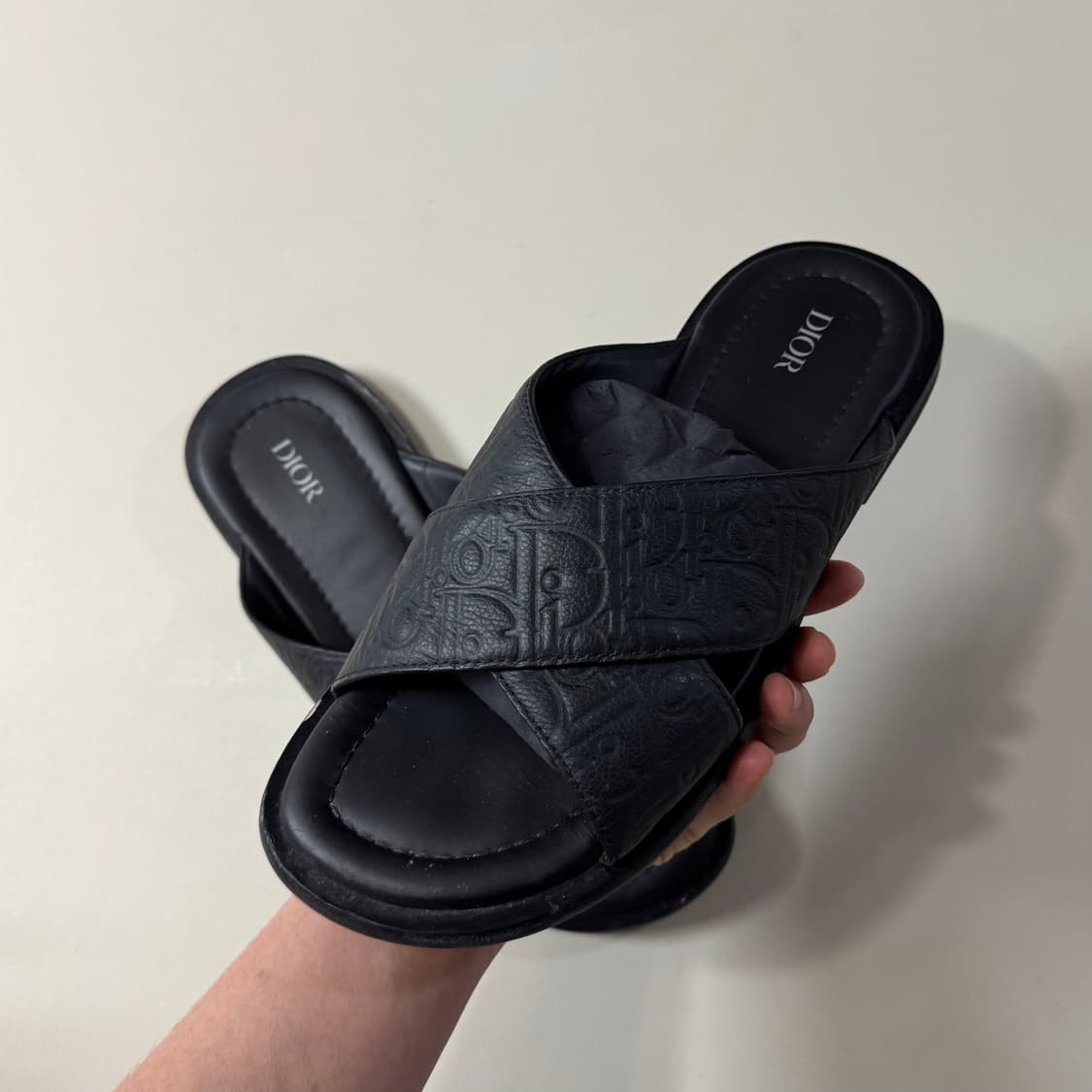 [43/당일출고]디올 그래피티 알리아스 슬리퍼 상품이미지5