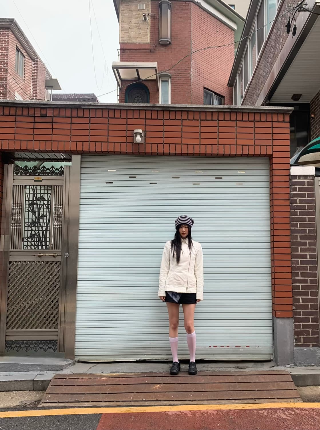 [ARMANI EXCHANGE]  diagonal zip jacket 상품이미지3